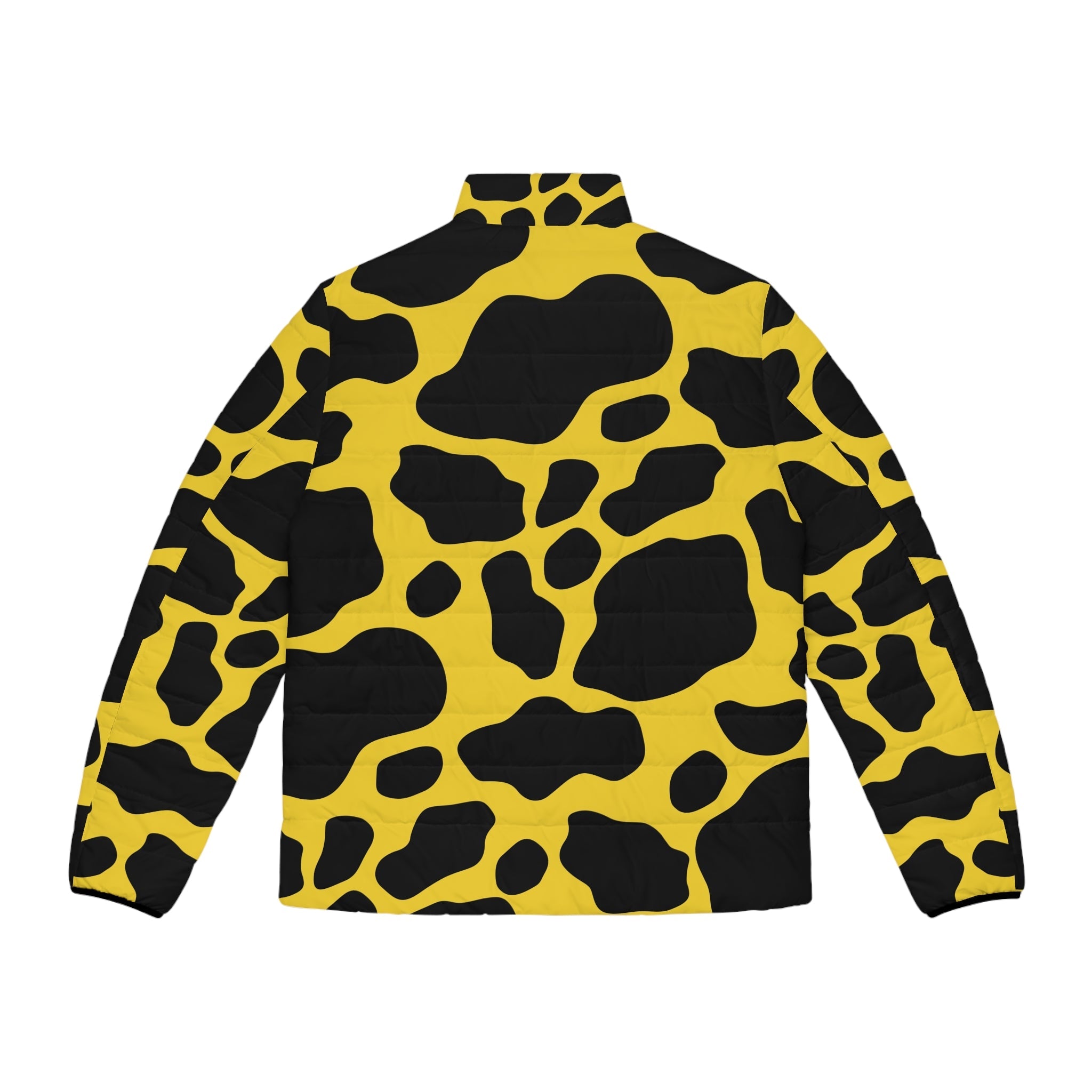 Men's Puffer Jacket (AOP), Artsulli - Art is Long, Life is Short, All Over Prints, , , , , , , 