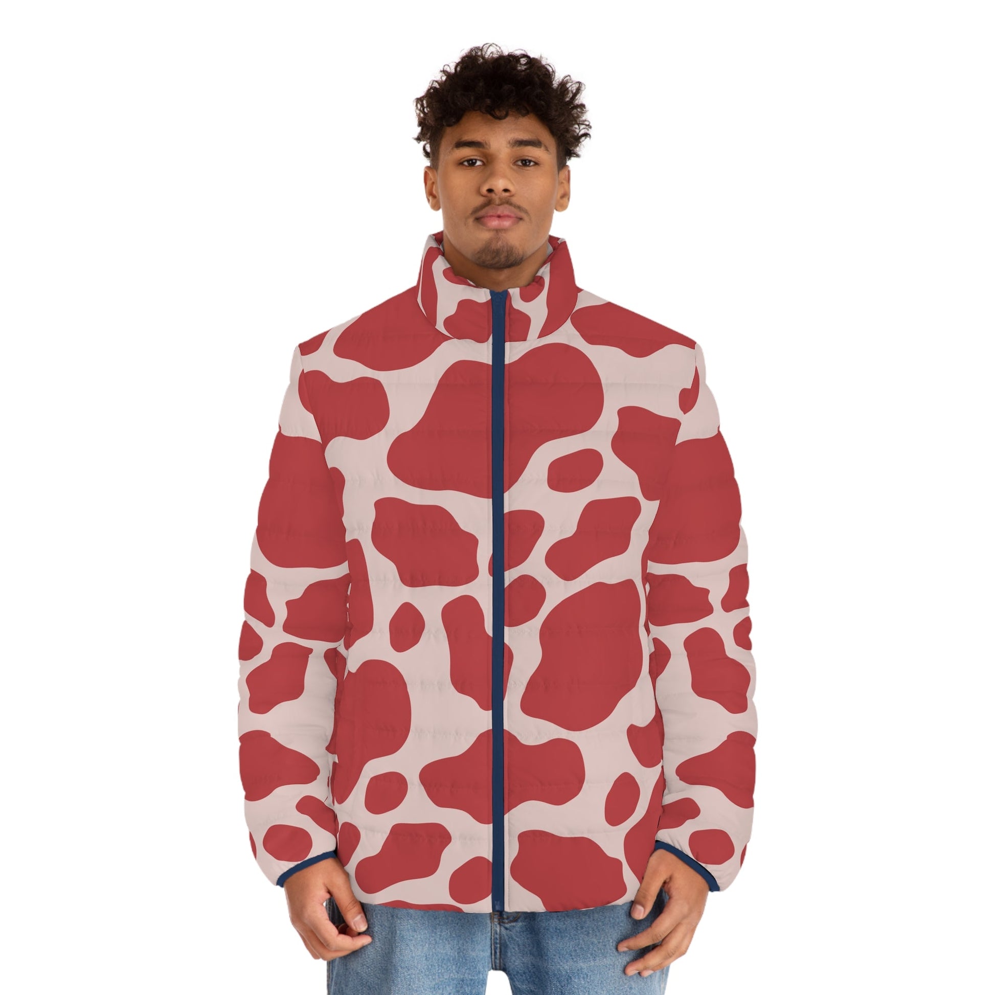 Printify Men’s Puffer Jacket (AOP) 2025