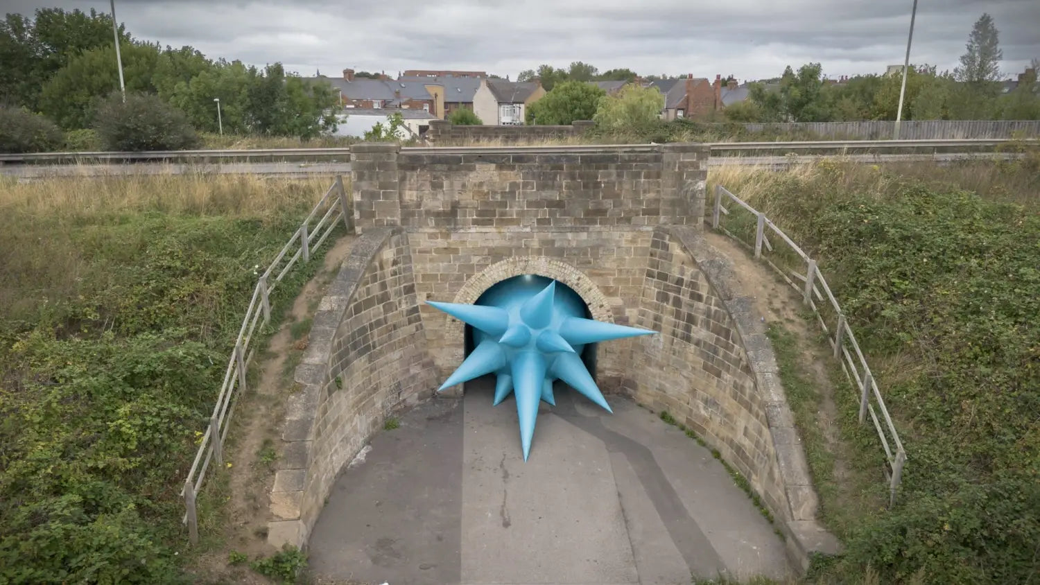 Giant Inflatable Sculptures by Steve Messam Reimagine Everyday Environments
