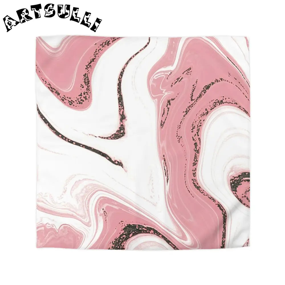 JAKKOUTTHEBXX Soft Pink Marble Duvet Cover 2025