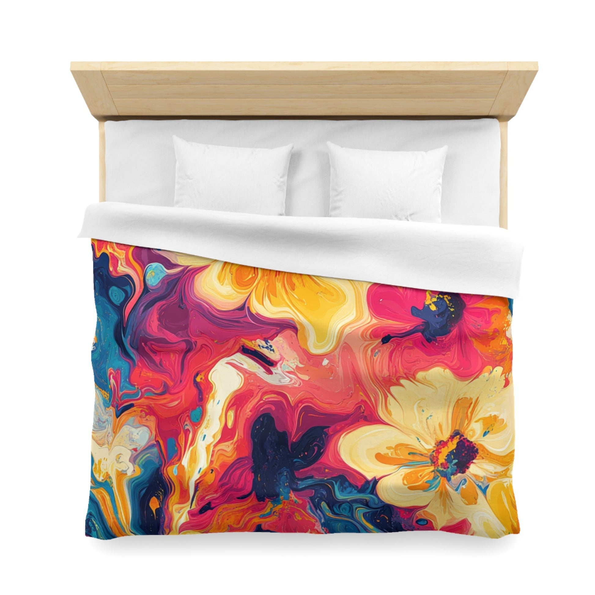 Microfiber Duvet Cover, Artsulli - Art is Long, Life is Short, Home Decor, , , , , , , 