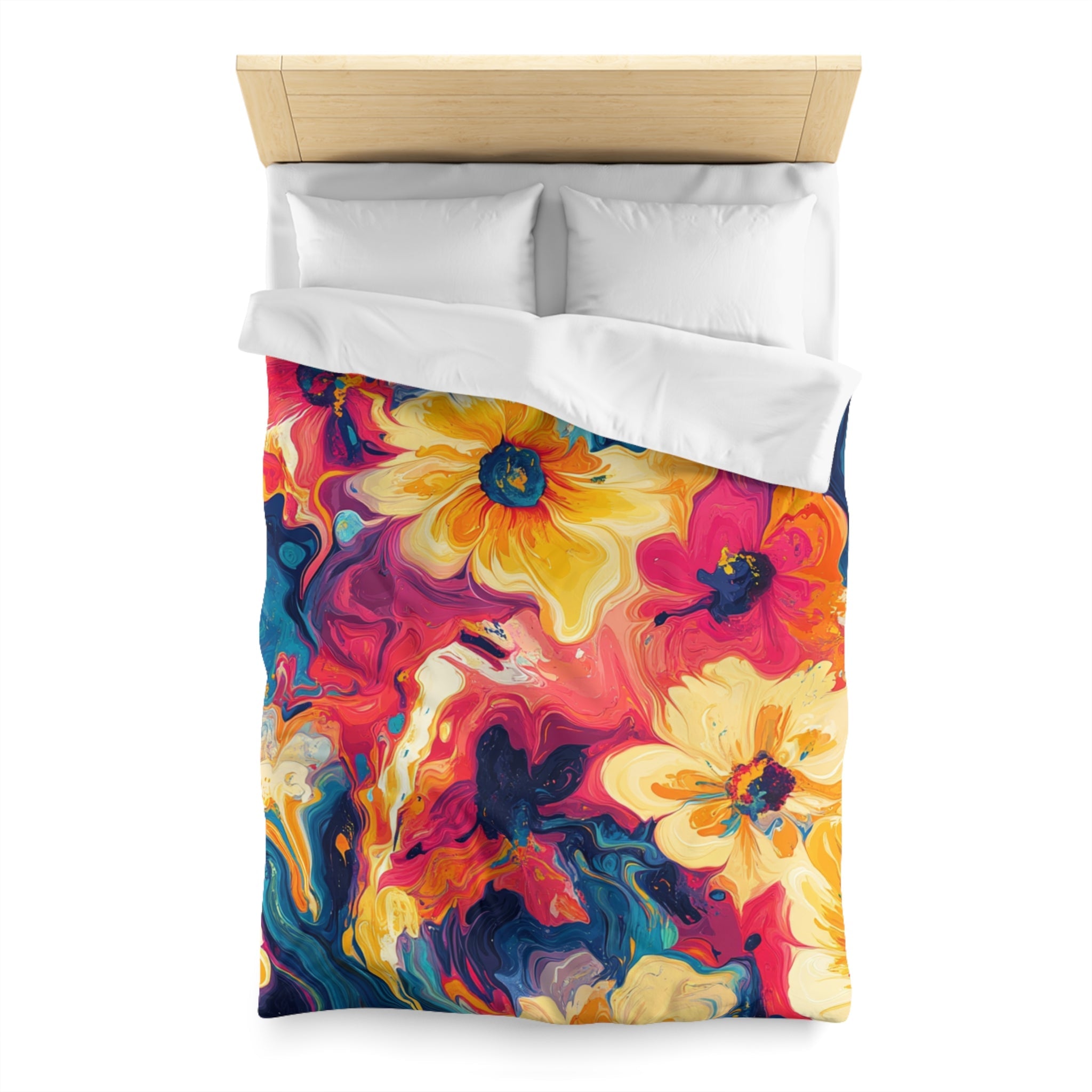 Microfiber Duvet Cover, Artsulli - Art is Long, Life is Short, Home Decor, , , , , , , 