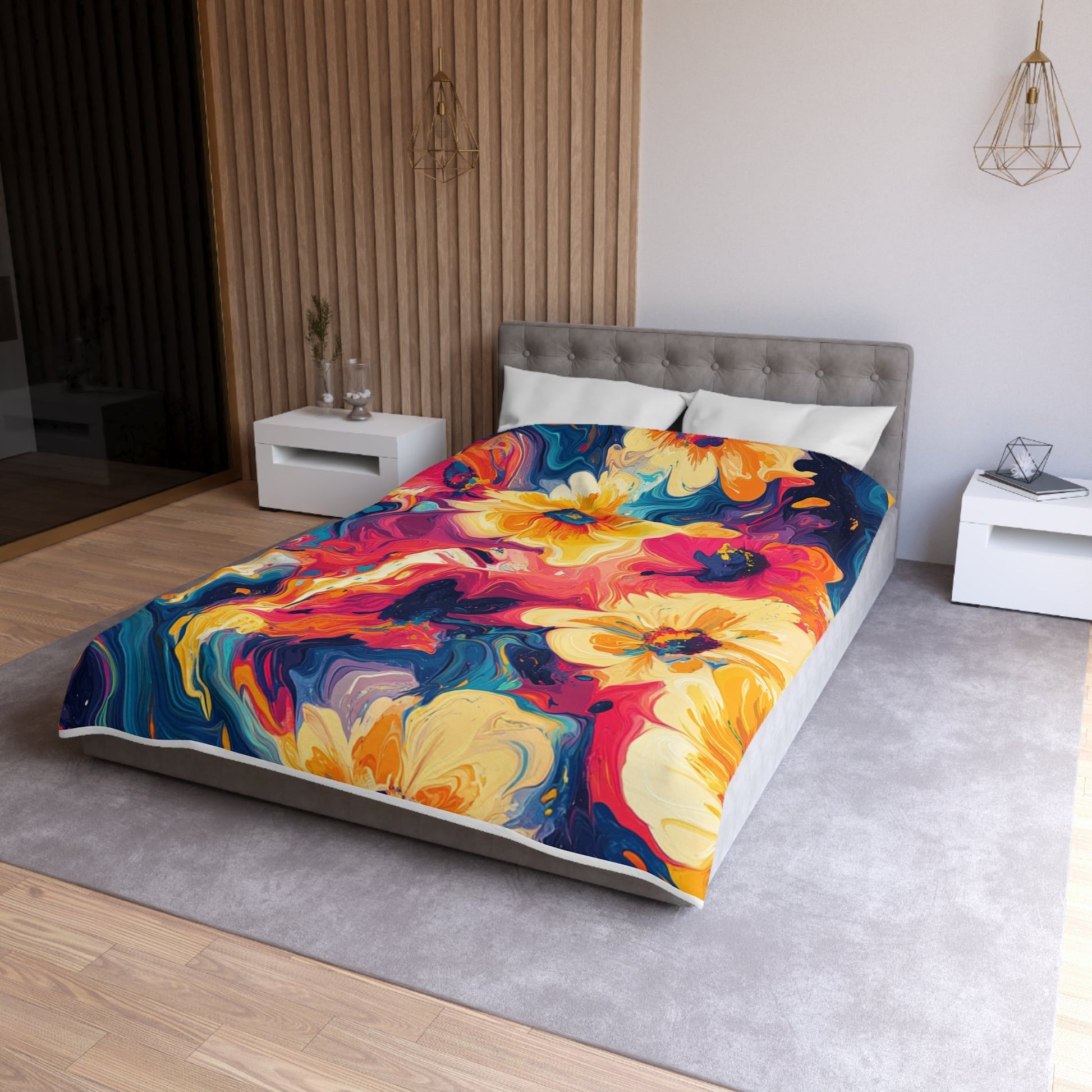 Microfiber Duvet Cover, Artsulli - Art is Long, Life is Short, Home Decor, , , , , , , 