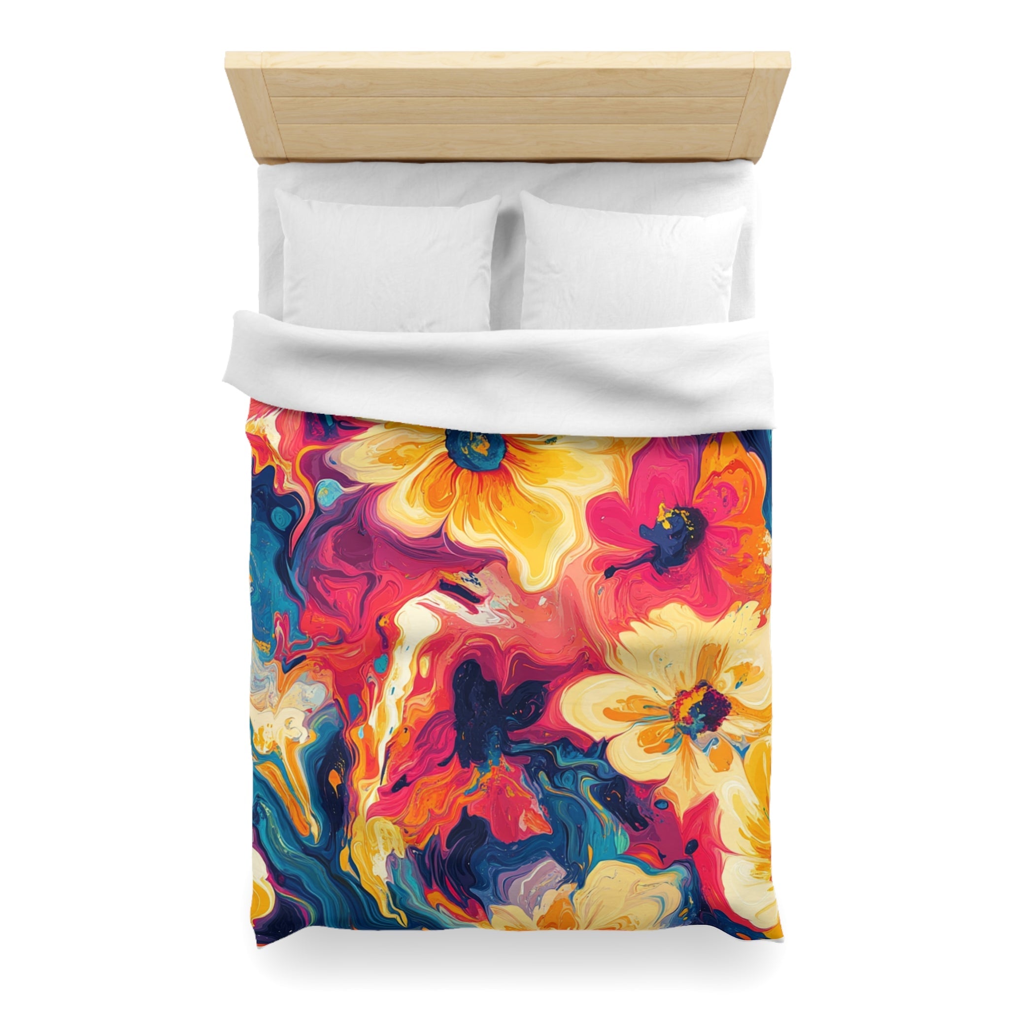 Microfiber Duvet Cover, Artsulli - Art is Long, Life is Short, Home Decor, , , , , , , 