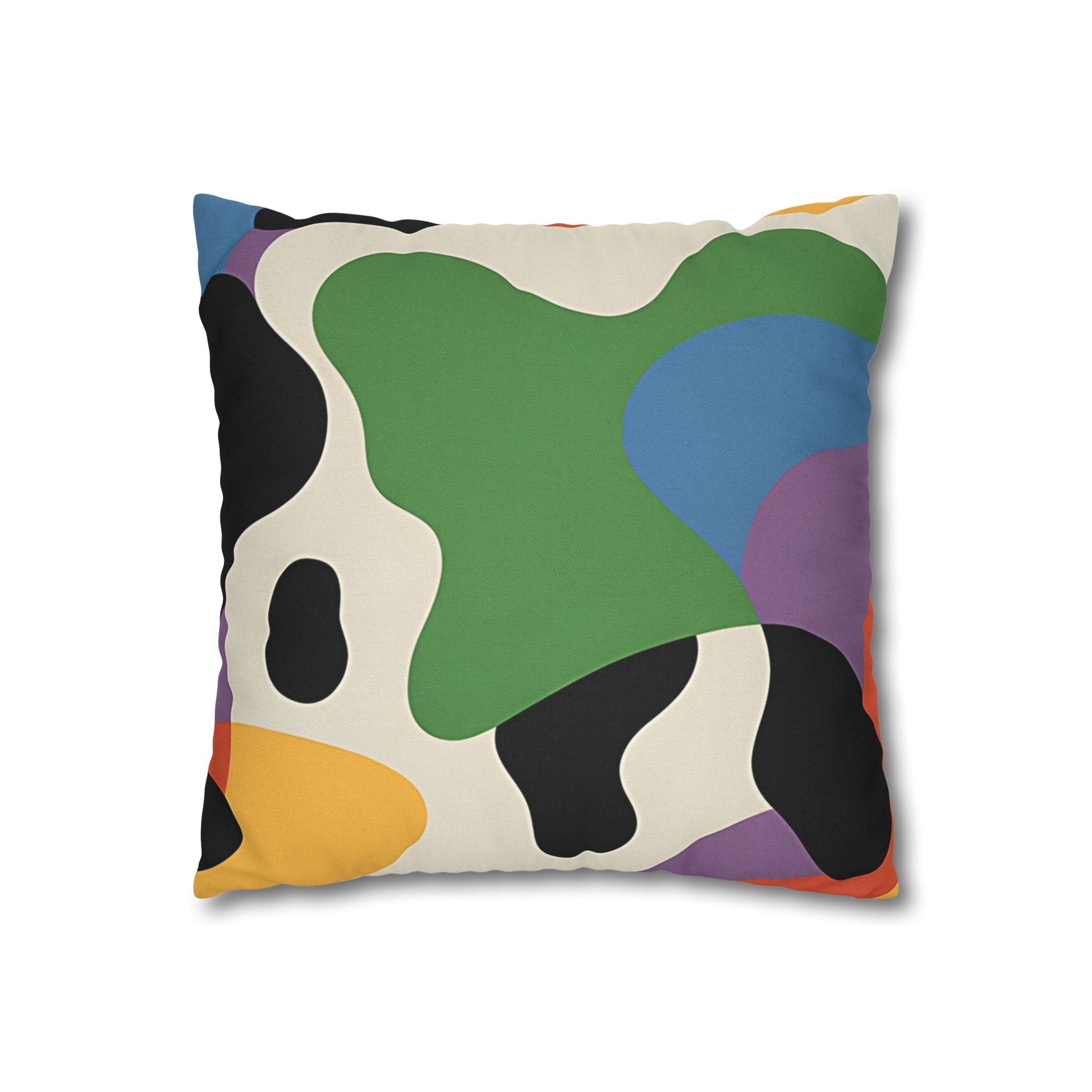 Multicolor Abstract Spotted Pillow, Artsulli - Art is Long, Life is Short, Home Decor, , , , , , , 