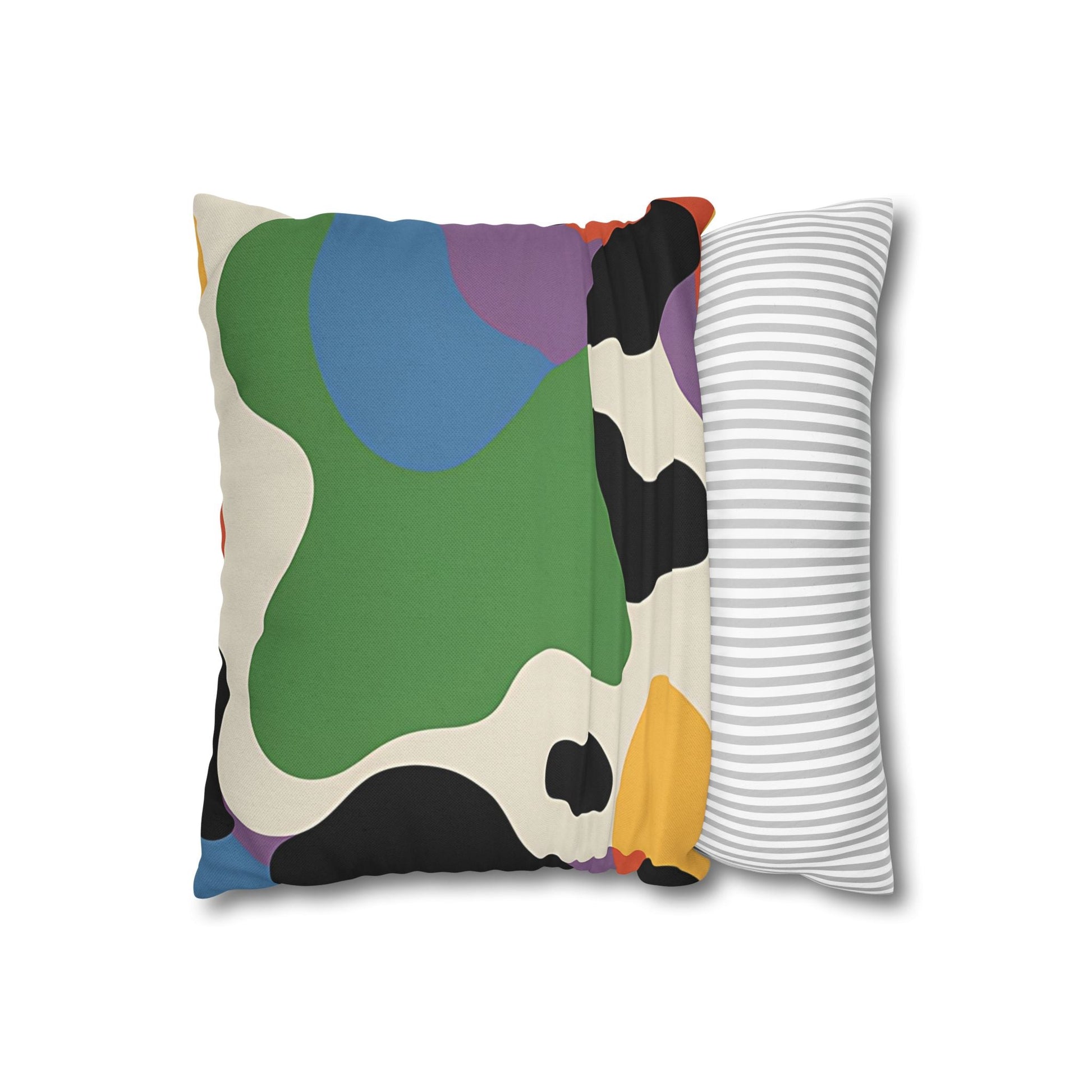Multicolor Abstract Spotted Pillow, Artsulli - Art is Long, Life is Short, Home Decor, , , , , , , 