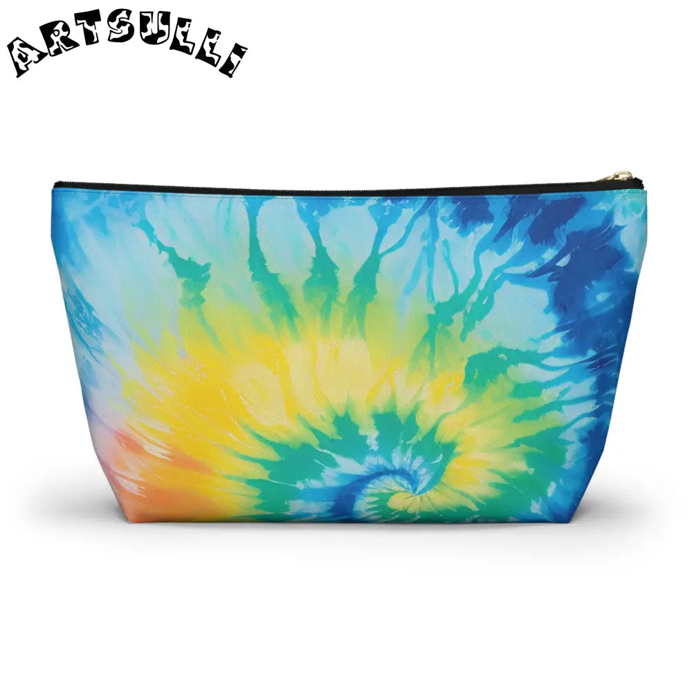 Multicolored Cosmetic Pouch, Artsulli - Art is Long, Life is Short, Bags, , , , , , , 