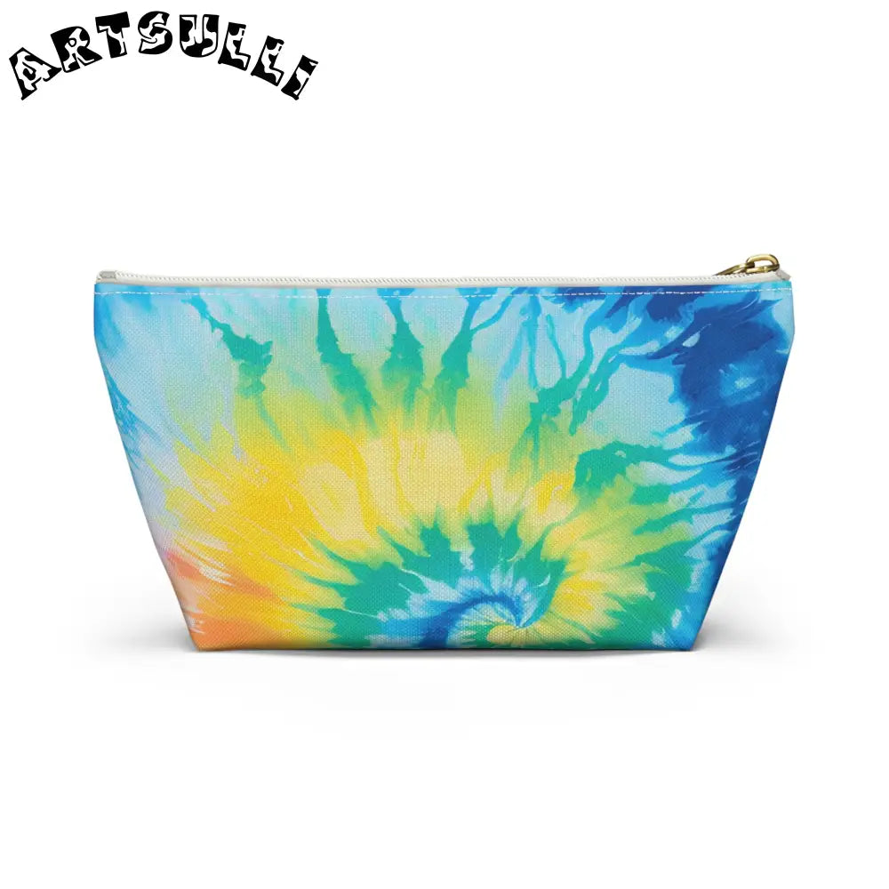 Multicolored Cosmetic Pouch, Artsulli - Art is Long, Life is Short, Bags, , , , , , , 