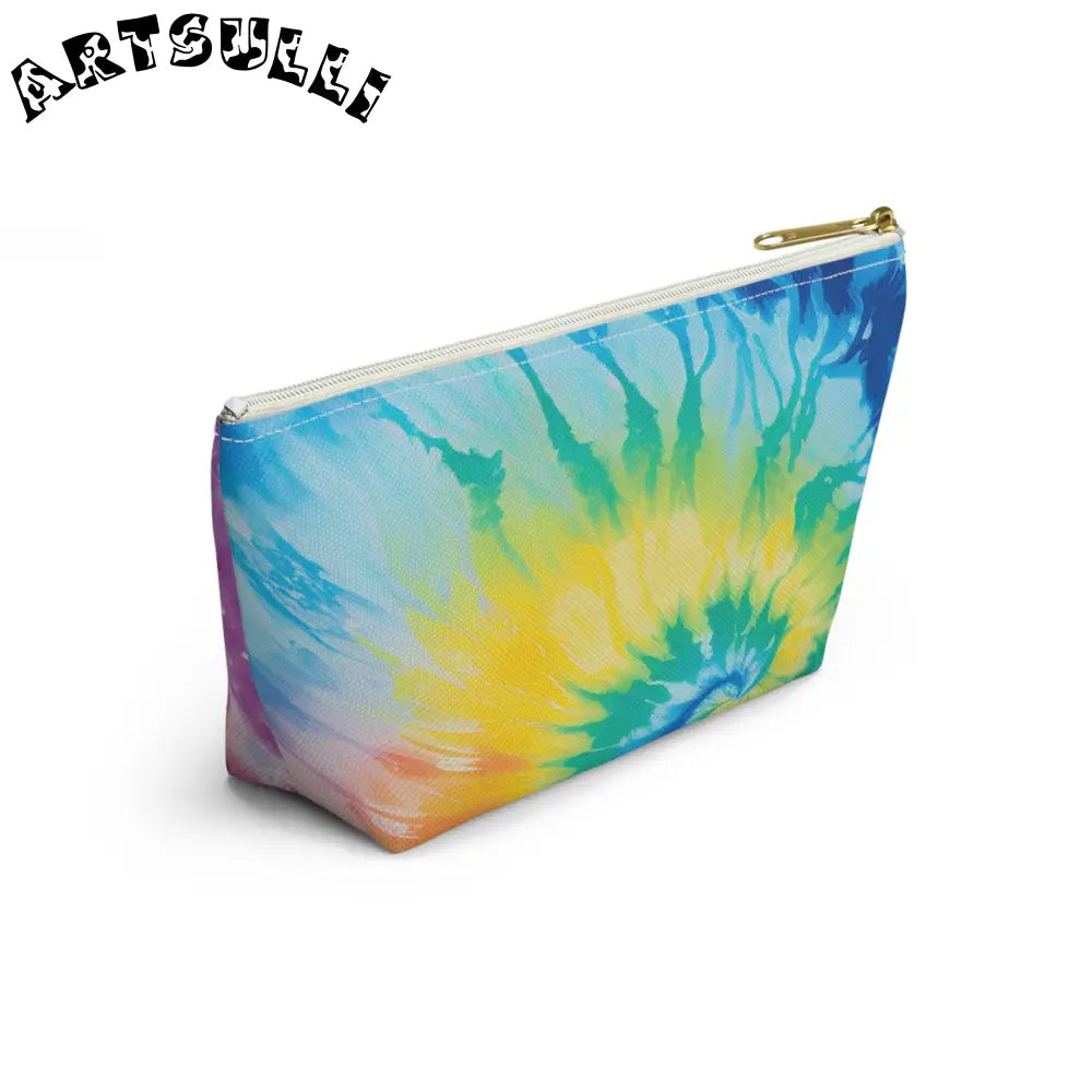 Multicolored Cosmetic Pouch, Artsulli - Art is Long, Life is Short, Bags, , , , , , , 