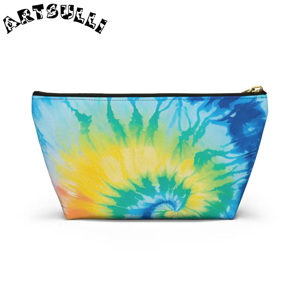 Multicolored Cosmetic Pouch, Artsulli - Art is Long, Life is Short, Bags, , , , , , , 