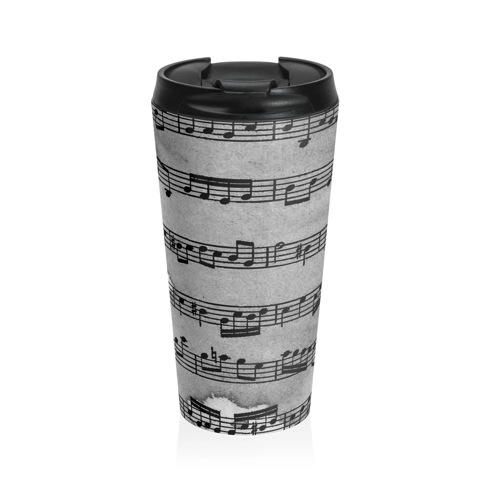 JAKKOUTTHEBXX Music Note Stainless Steel Travel Mug 2025
