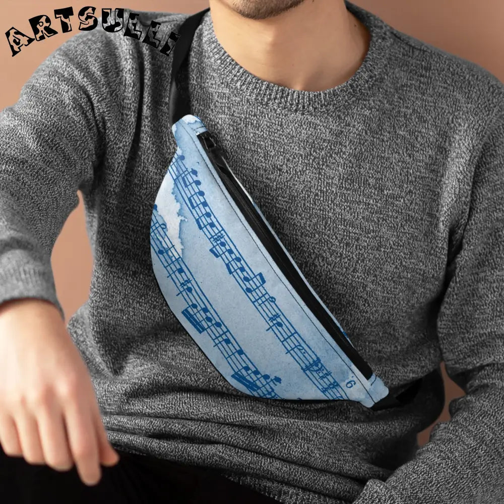 JAKKOUTTHEBXX Musical Note Lightweight Bag Fanny Pack 2025
