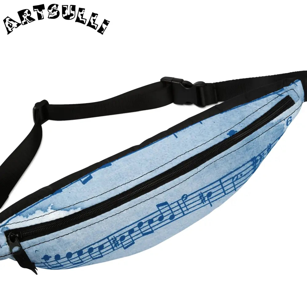 JAKKOUTTHEBXX Musical Note Lightweight Bag Fanny Pack 2025