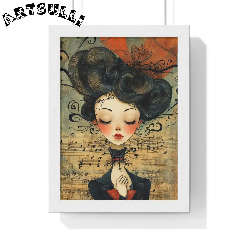 JAKKOUTTHEBXX Musical Serenity Framed Art Print 2025