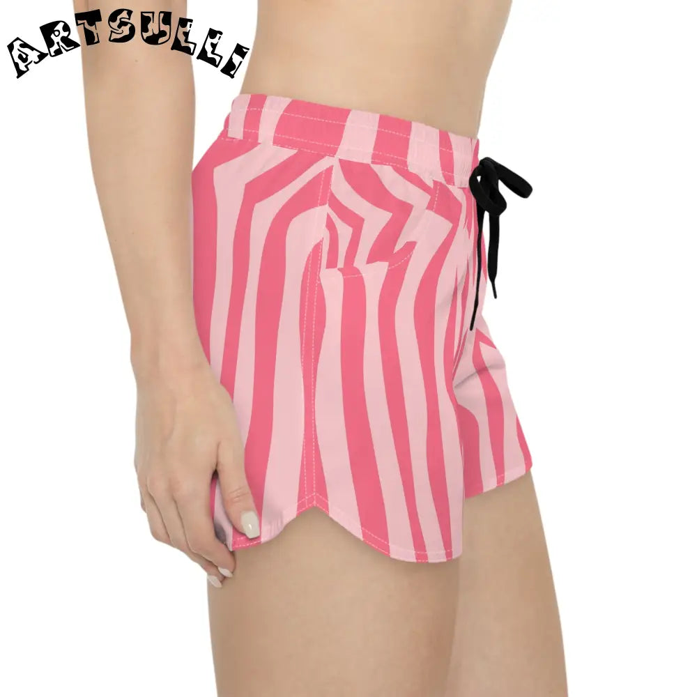 JAKKOUTTHEBXX Nagels Pink Zebra Shorts Offer Comfort 2025