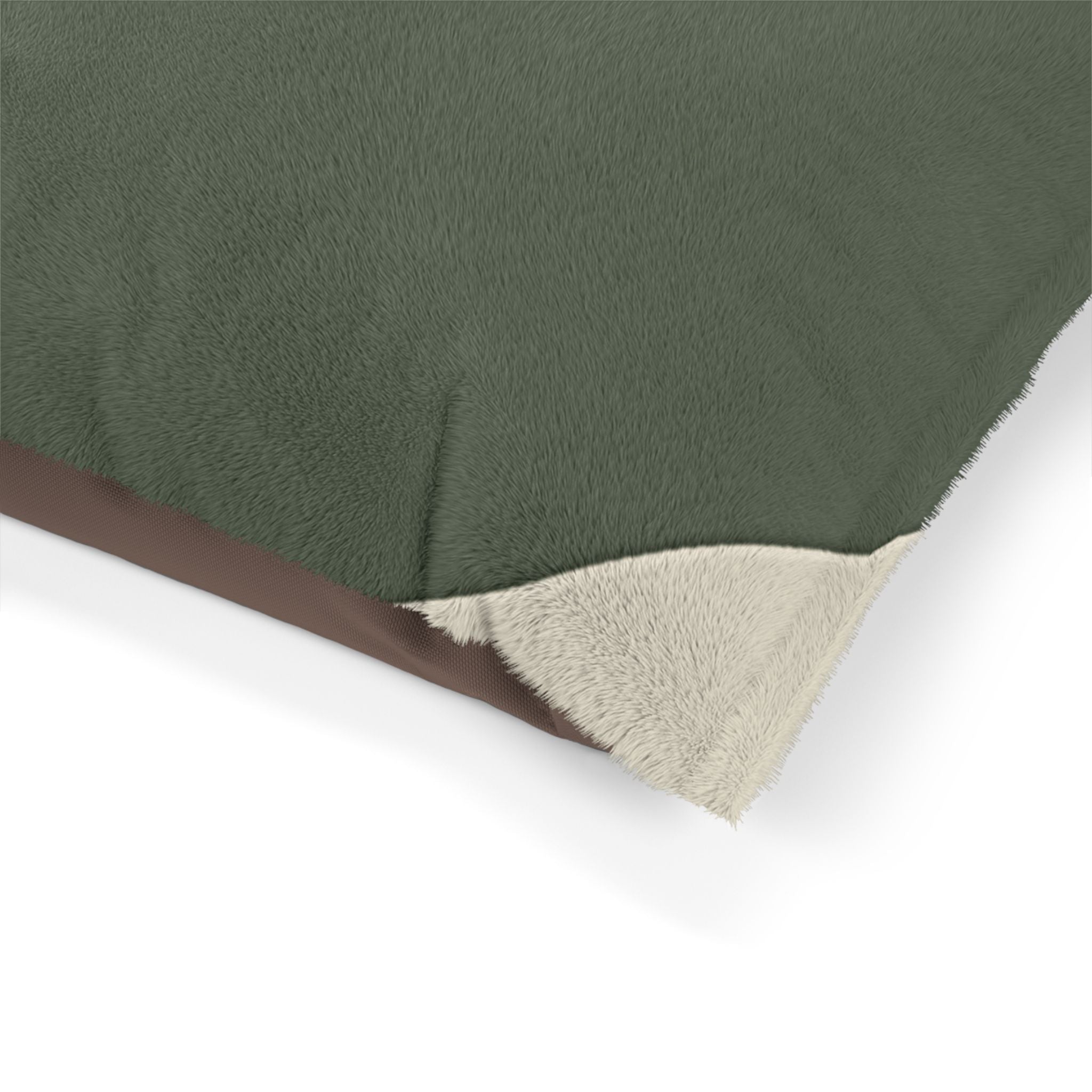 Olive Green Yin Yang Fleece Pet Bed, Artsulli - Art is Long, Life is Short, Pets, , , , , , , 
