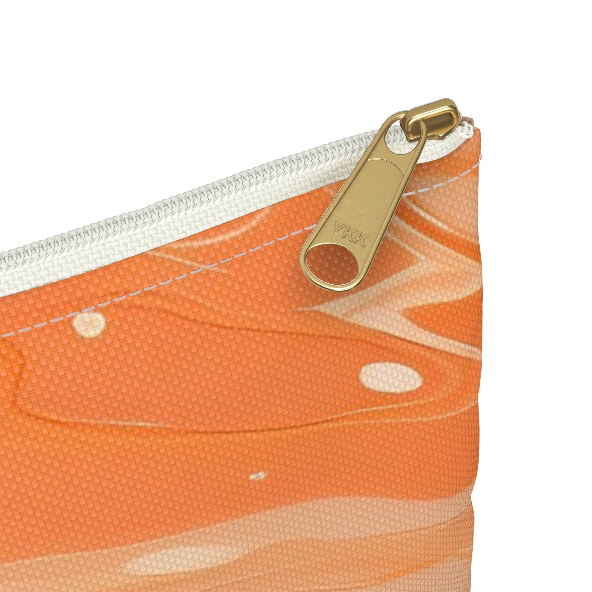 Orange Cream Marble Print Pouch, Artsulli - Art is Long, Life is Short, Bags, , , , , , , 