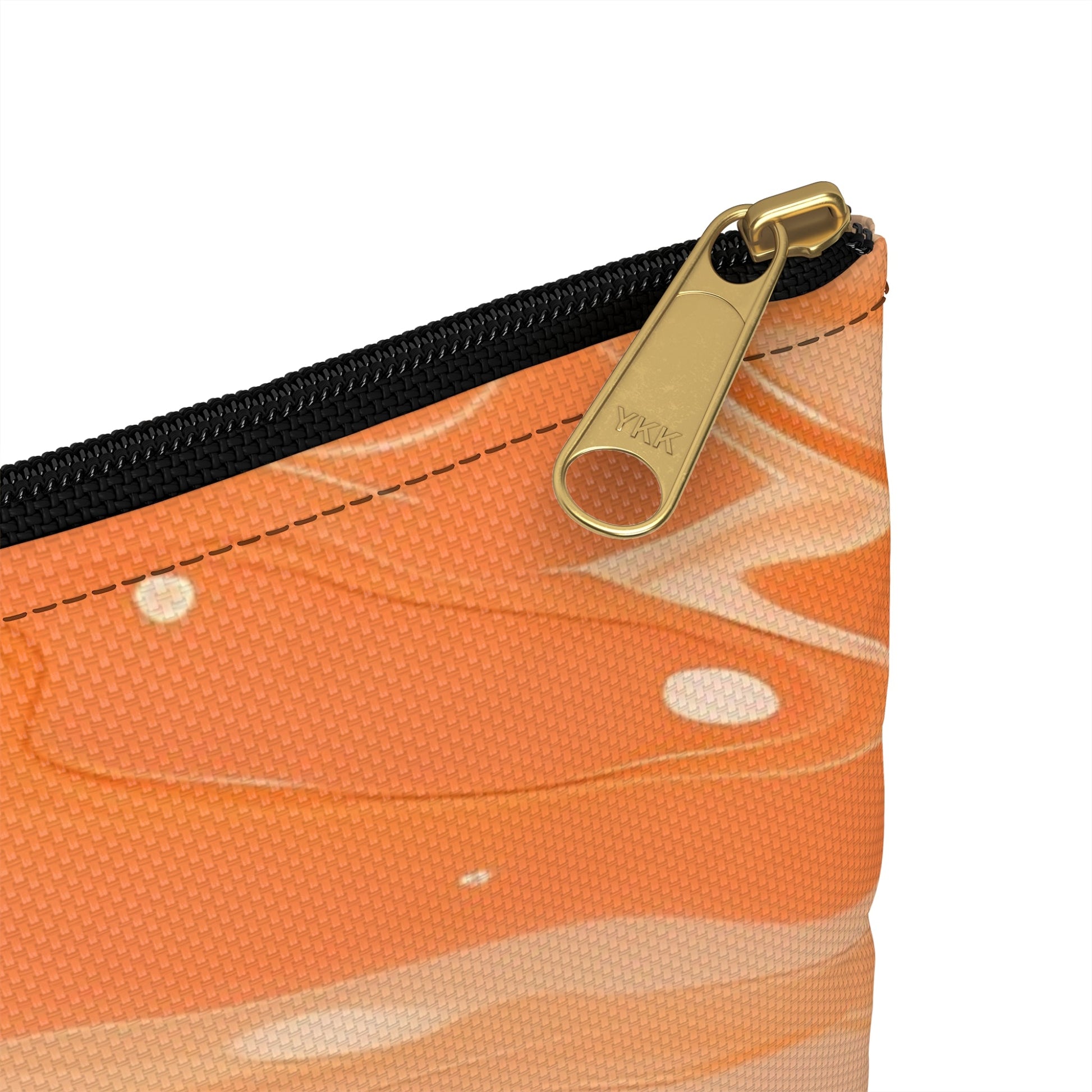 Orange Cream Marble Print Pouch, Artsulli - Art is Long, Life is Short, Bags, , , , , , , 
