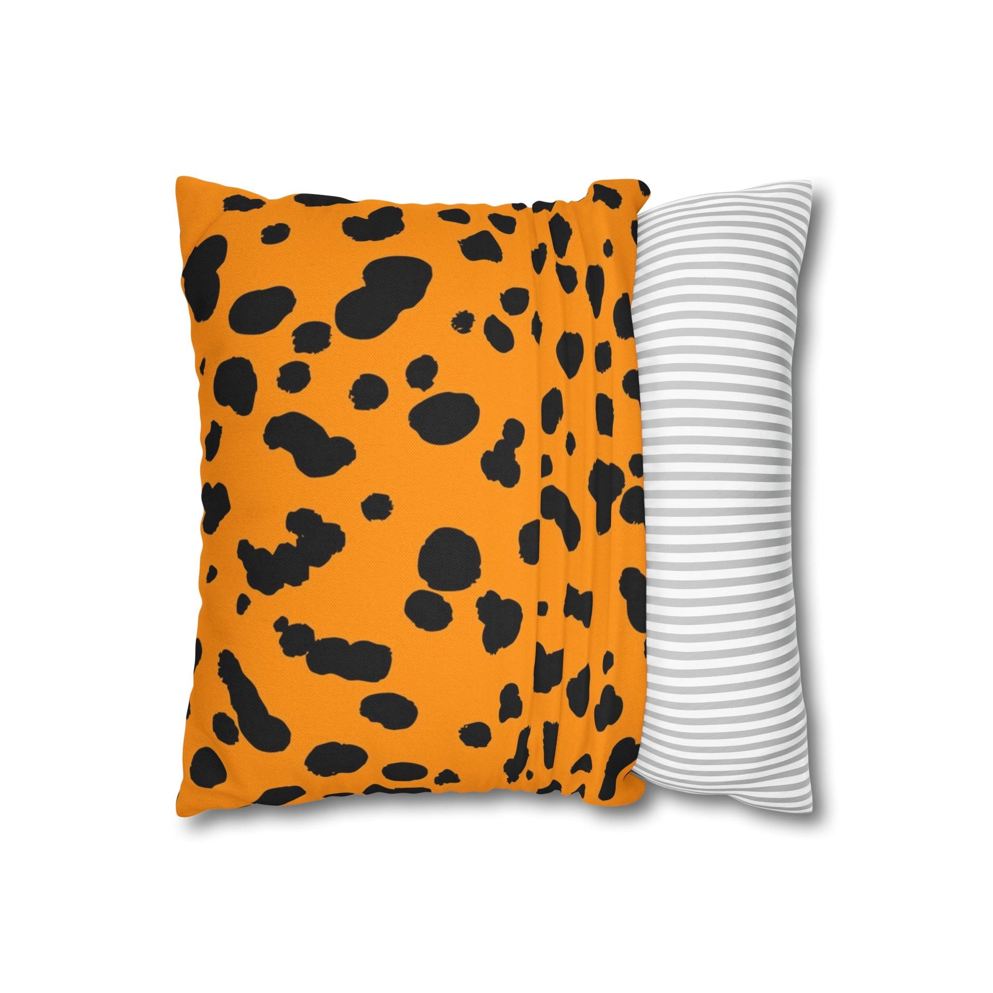 Orange Dalmatian Spot Pillow, Artsulli - Art is Long, Life is Short, Home Decor, , , , , , , 
