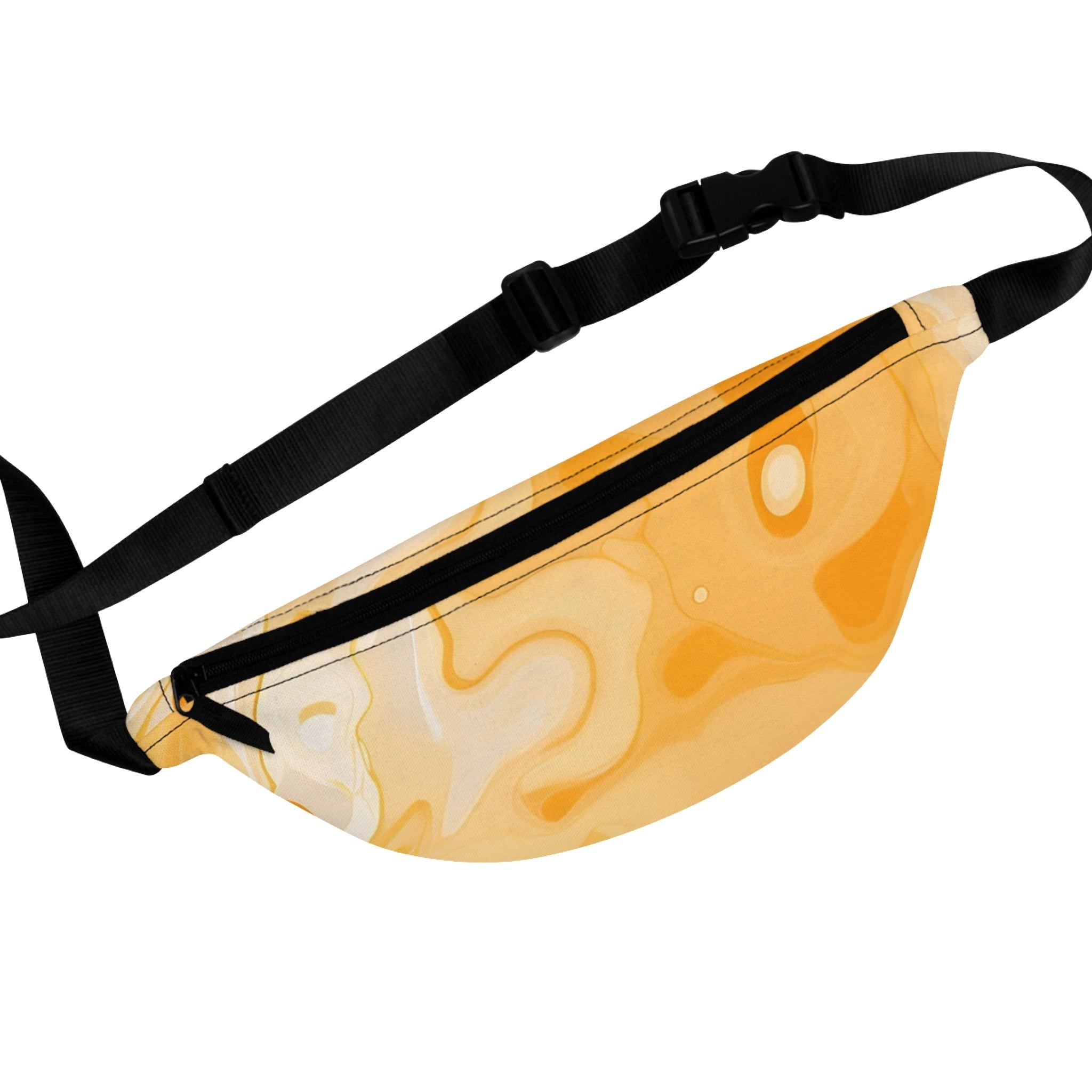 Orange Marble Fanny Pack, Artsulli - Art is Long, Life is Short, Bags, Size, One size, , , , , 40308706957642609421