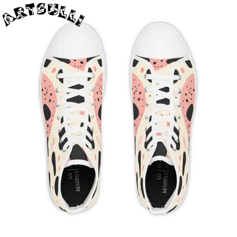 Organic Cow Print Breathable Polyester Canvas Sneakers, Artsulli - Art is Long, Life is Short, Shoes, , , , , , , 