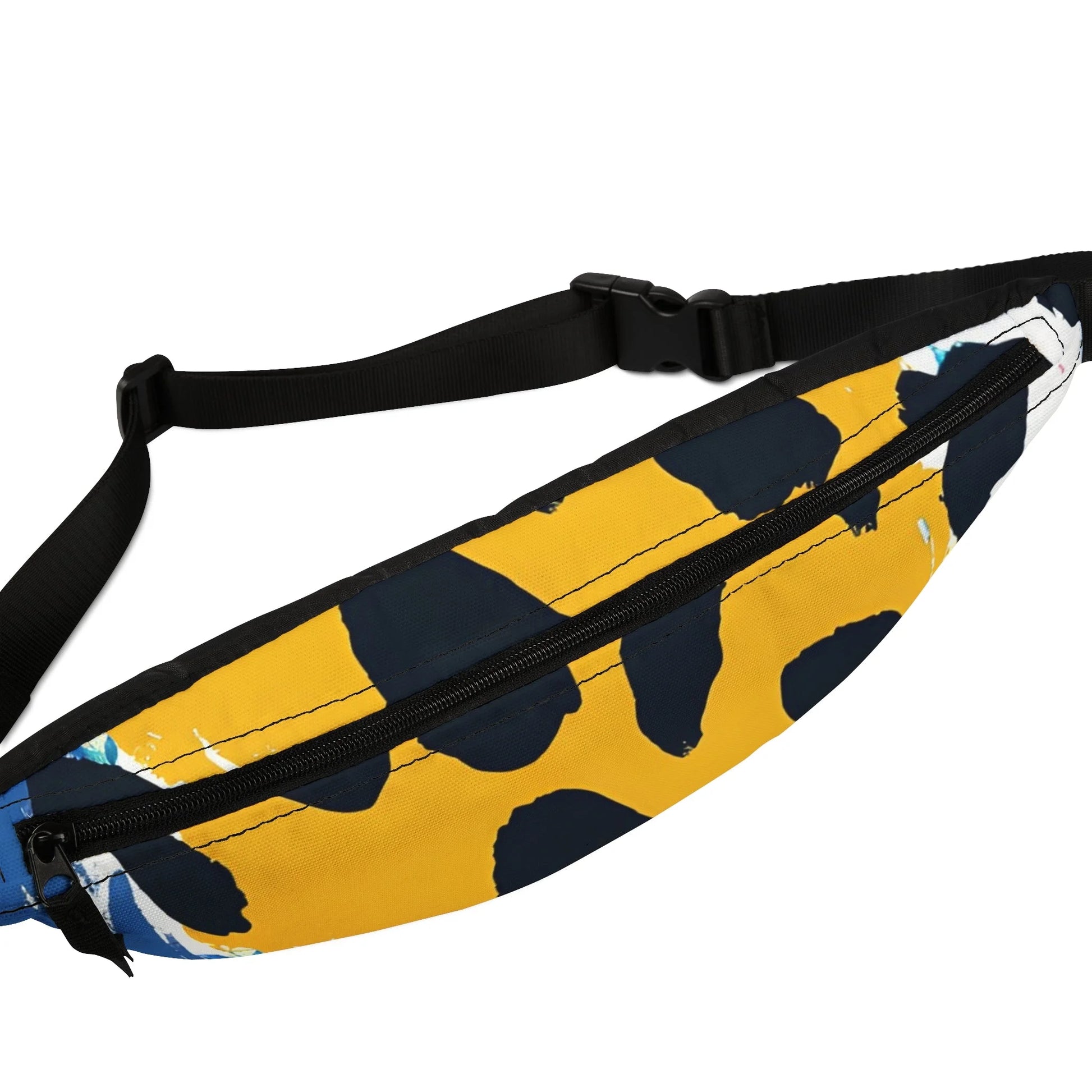 Paint Brush Strokes Abstract Fanny Pack, Artsulli - Art is Long, Life is Short, Bags, , , , , , , 