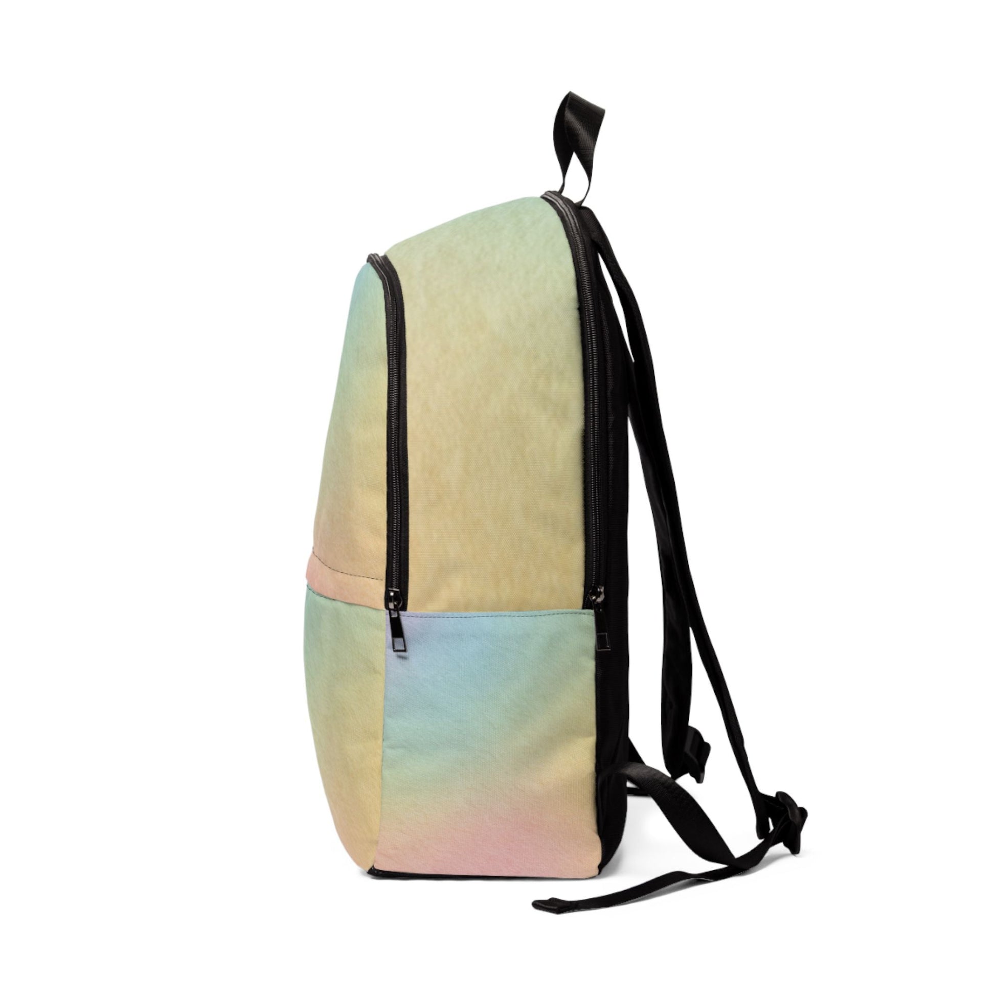 Pale Rainbow Gradient Backpack, Artsulli - Art is Long, Life is Short, Bags, , , , , , , 