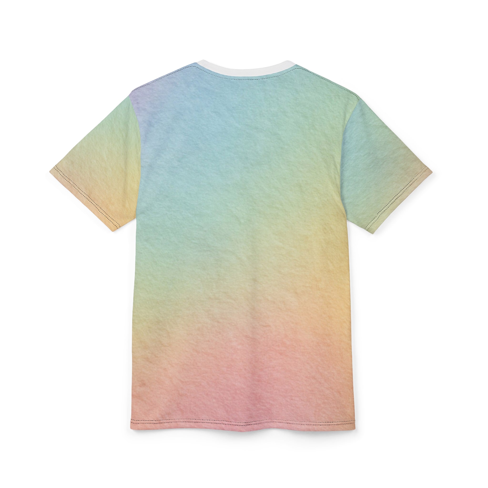 Pale Rainbow Gradient T-Shirt, Artsulli - Art is Long, Life is Short, All Over Prints, , , , , , , 