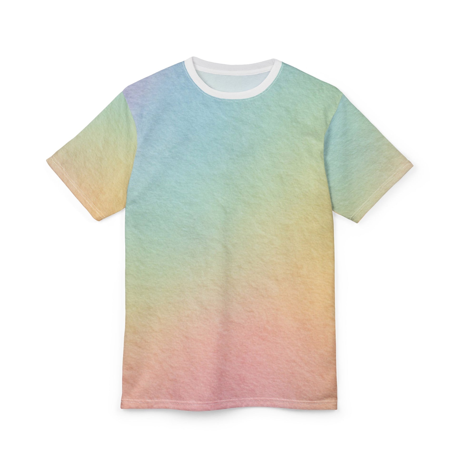 Pale Rainbow Gradient T-Shirt, Artsulli - Art is Long, Life is Short, All Over Prints, , , , , , , 