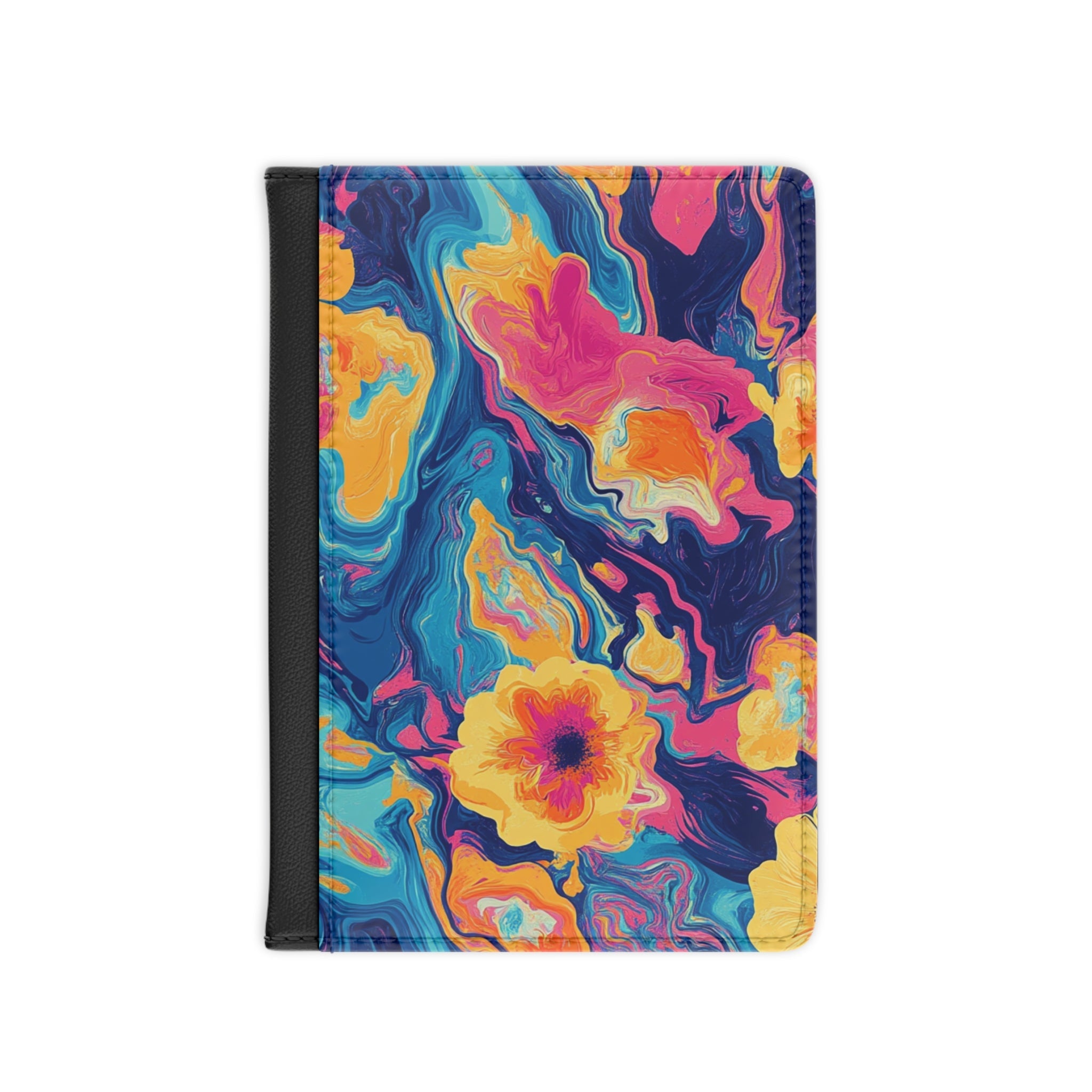 Passport Cover, Artsulli - Art is Long, Life is Short, Accessories, Size, 3.9" x 5.8", Color, Black, , , 18990460317226318511