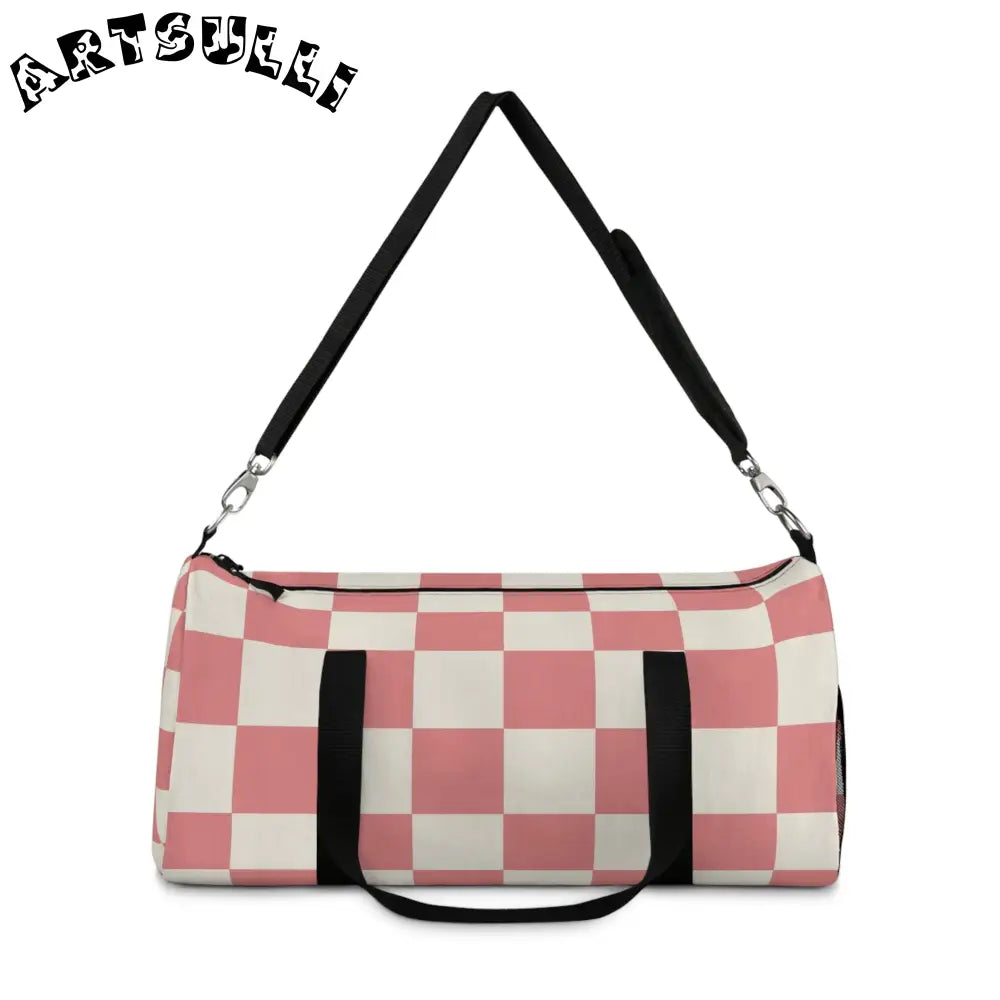 Pastel Abstract Durable Duffel Bag, Artsulli - Art is Long, Life is Short, Bags, , , , , , , 