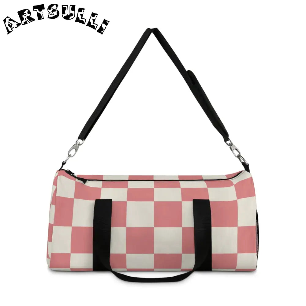 Pastel Abstract Durable Duffel Bag, Artsulli - Art is Long, Life is Short, Bags, , , , , , , 