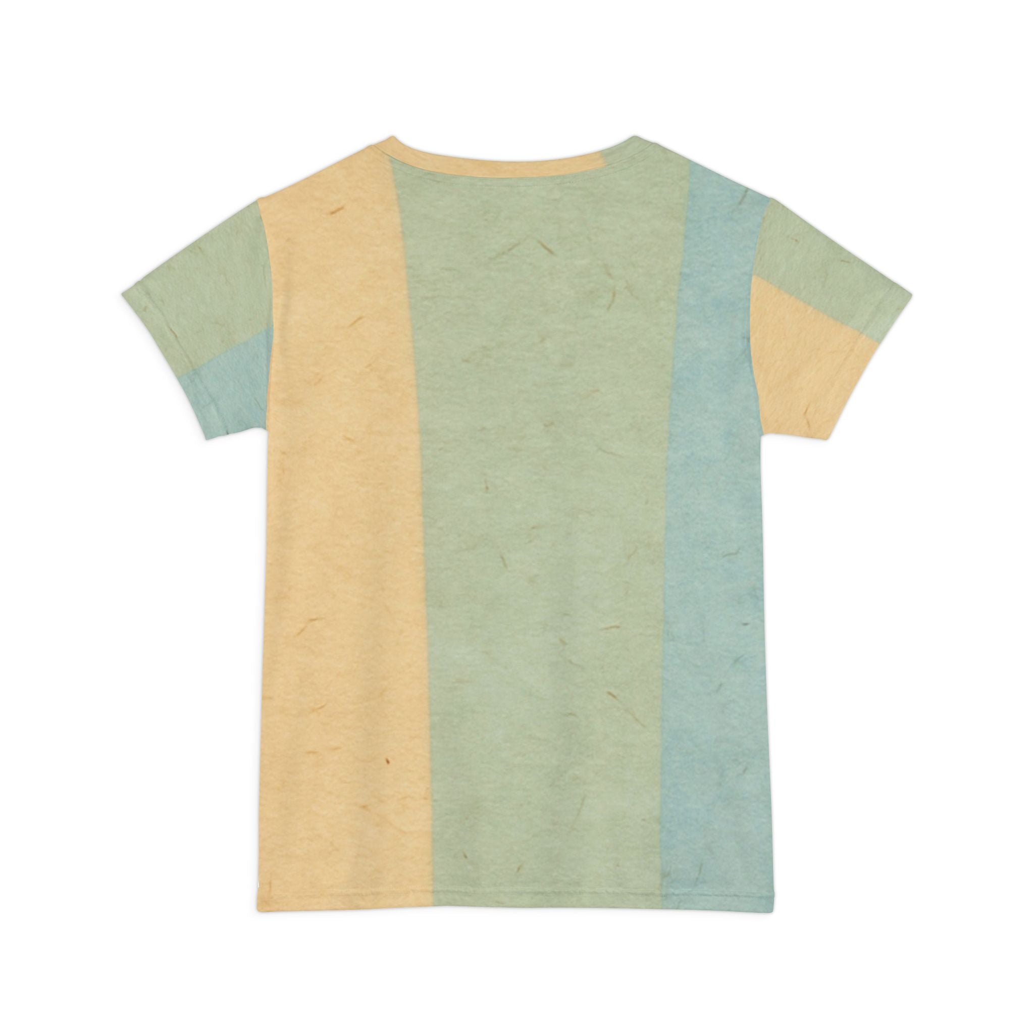 Pastel Color Block T-Shirt, Artsulli - Art is Long, Life is Short, All Over Prints, , , , , , , 