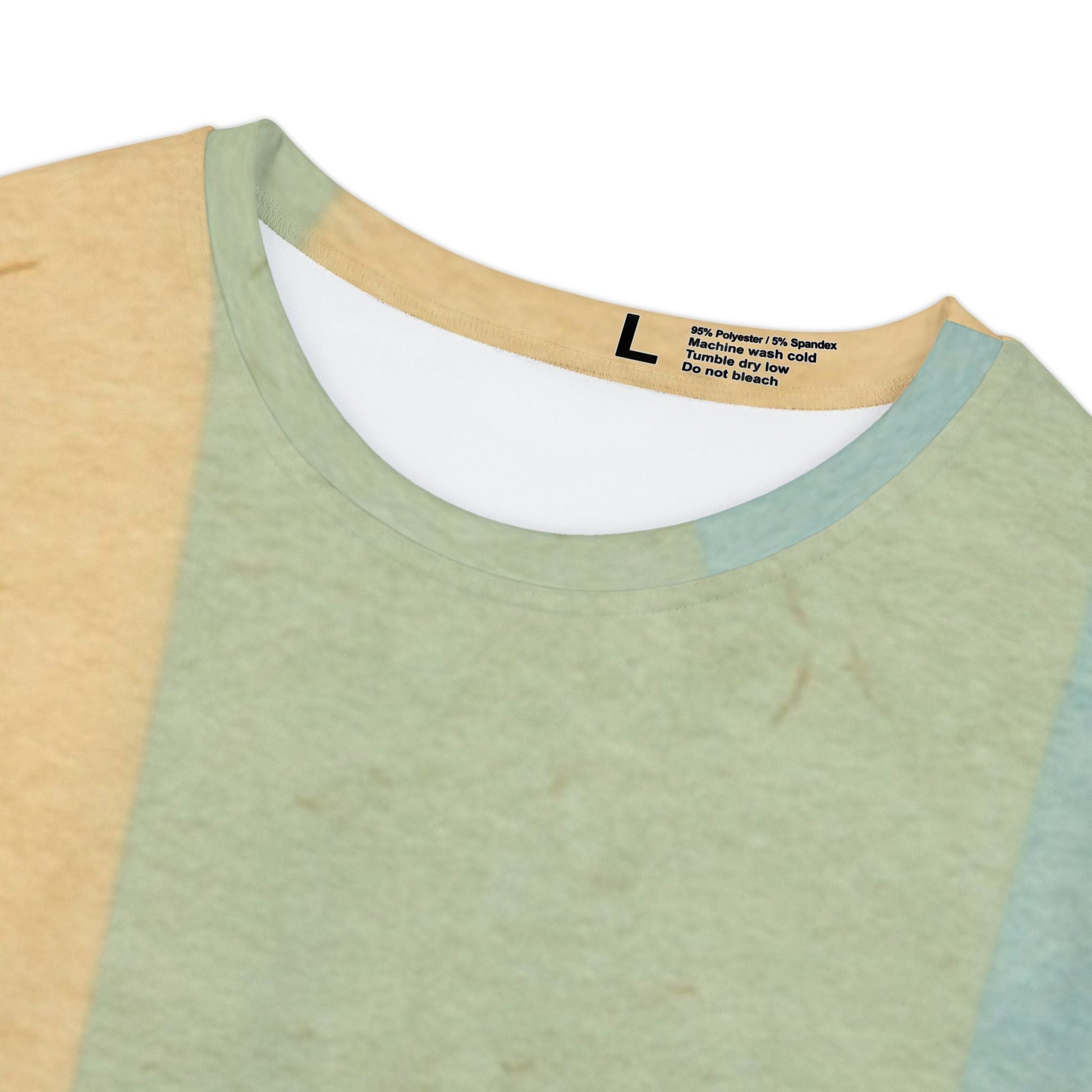 Pastel Color Block T-Shirt, Artsulli - Art is Long, Life is Short, All Over Prints, , , , , , , 