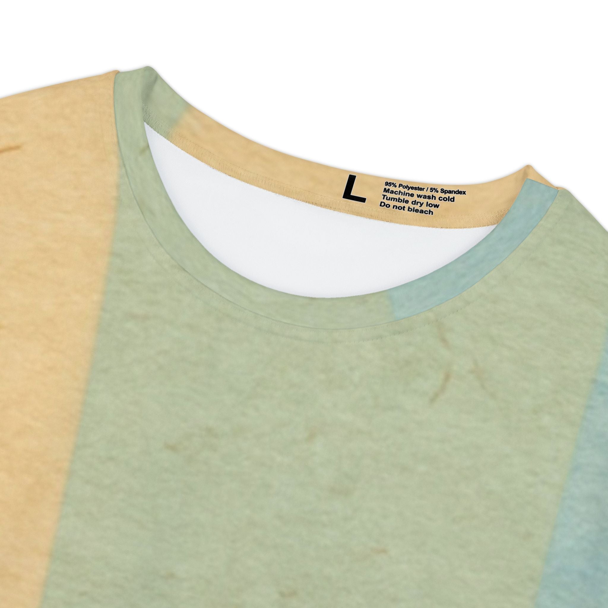 Pastel Color Block T-Shirt, Artsulli - Art is Long, Life is Short, All Over Prints, , , , , , , 