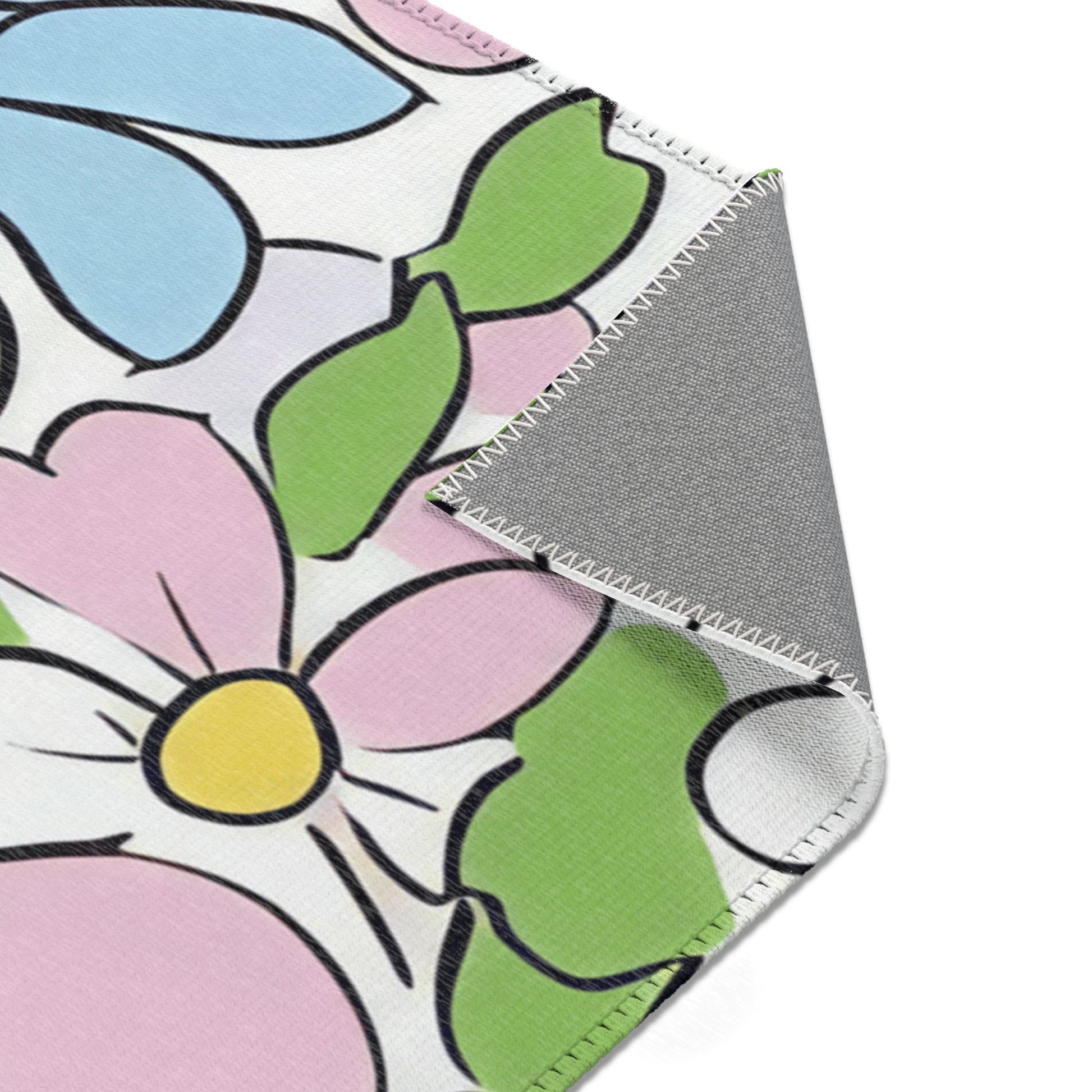 Pastel Floral Area Rug, Artsulli - Art is Long, Life is Short, Home Decor, , , , , , , 