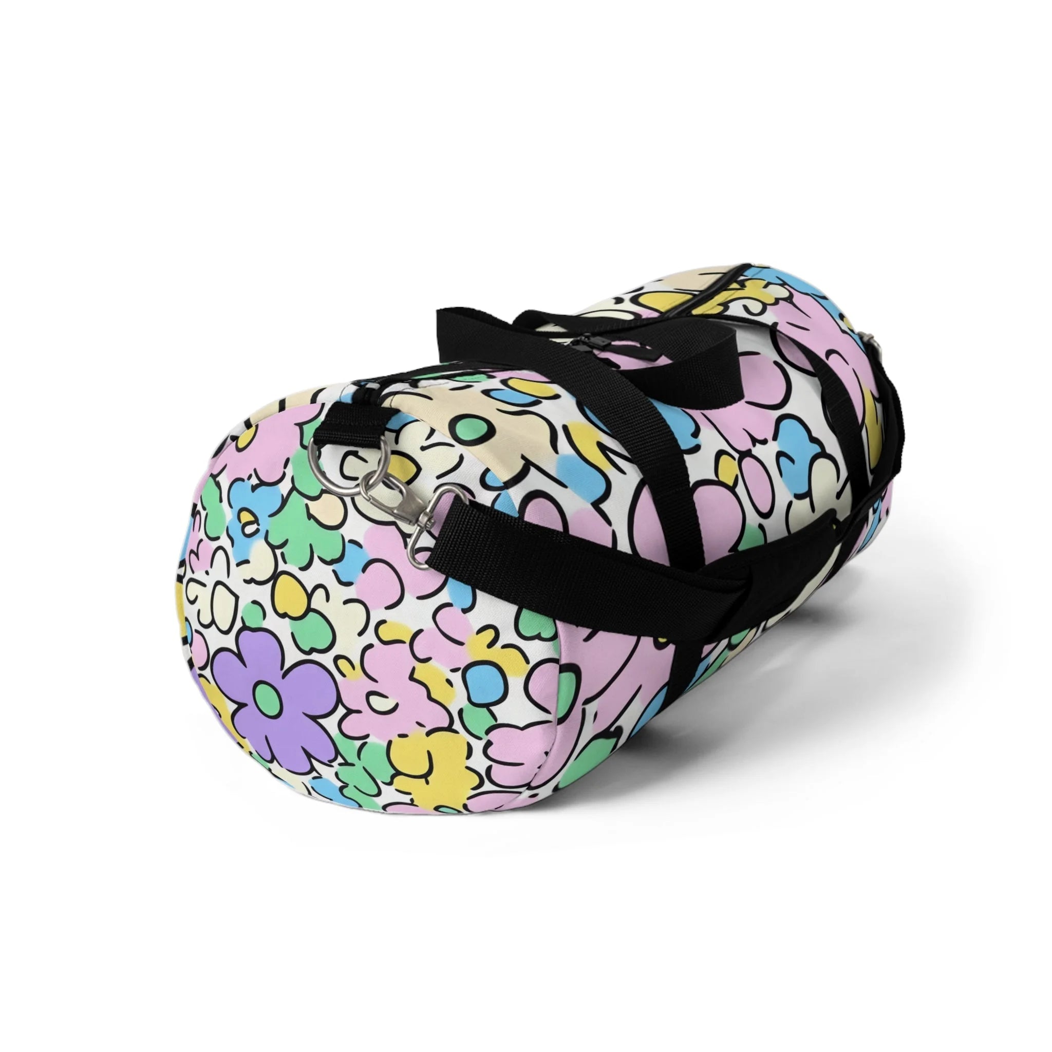 Printify Pastel Floral Duffel Bags 2025