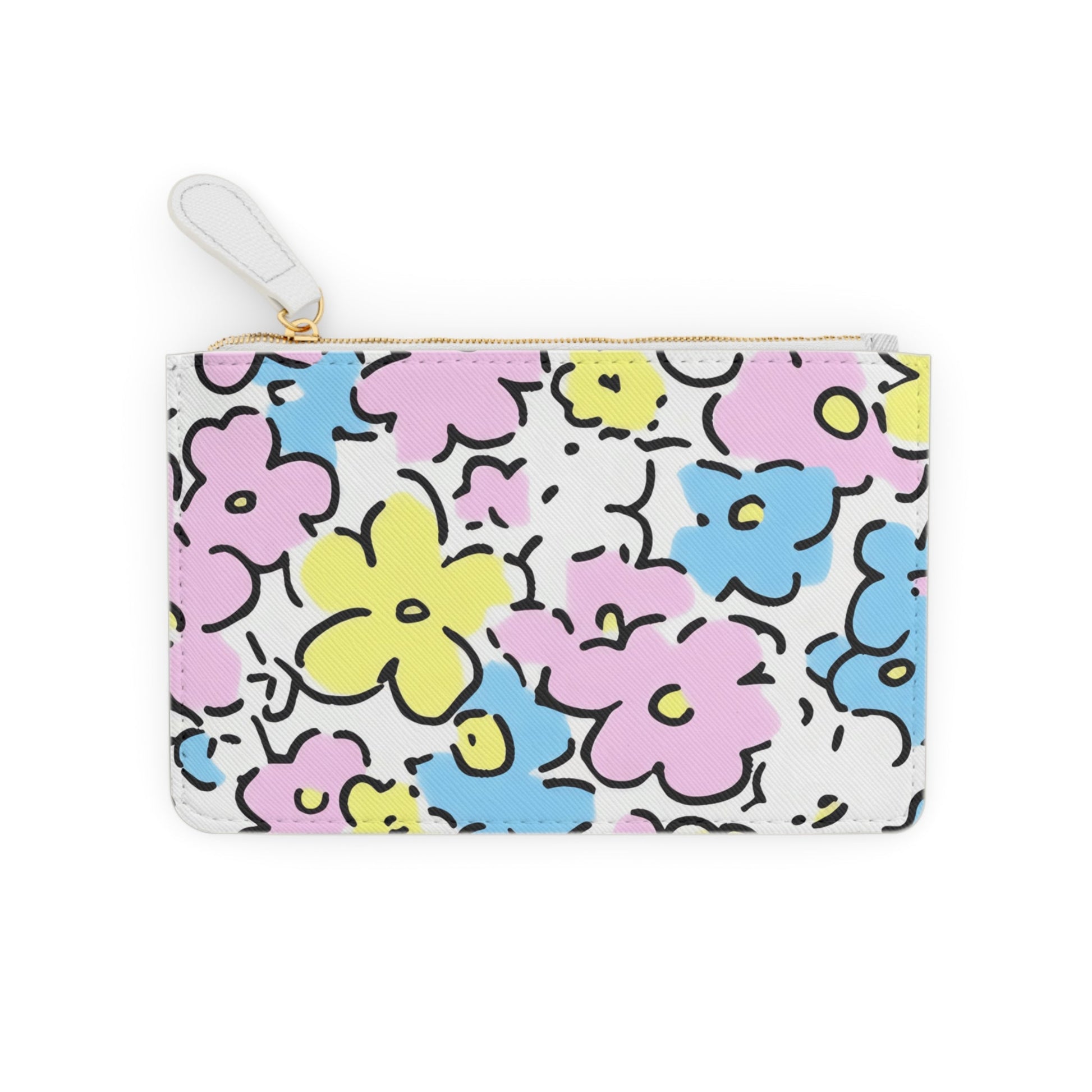 Pastel Floral Personalized Clutch Bag, Artsulli - Art is Long, Life is Short, Bags, , , , , , , 