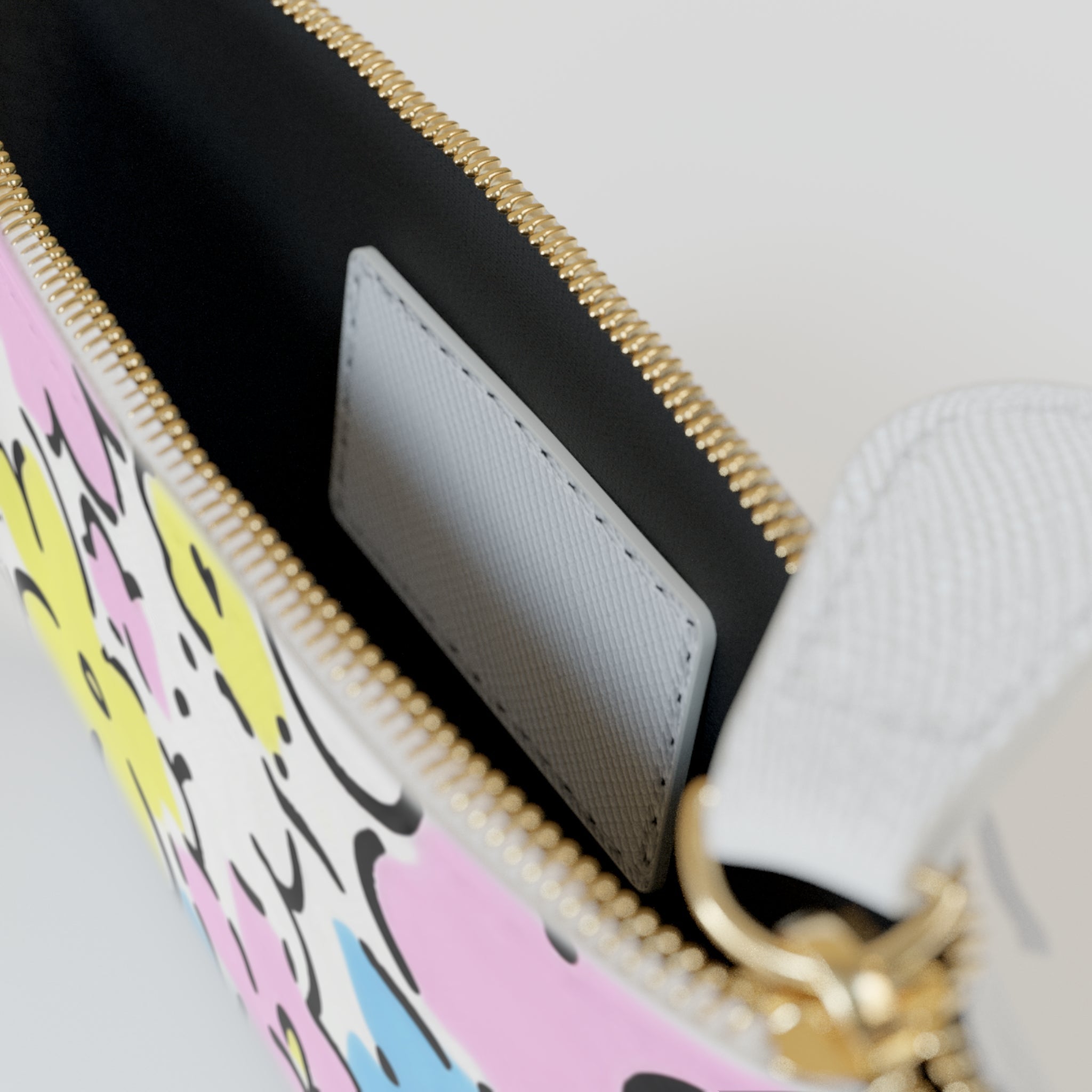 Pastel Floral Personalized Clutch Bag, Artsulli - Art is Long, Life is Short, Bags, , , , , , , 
