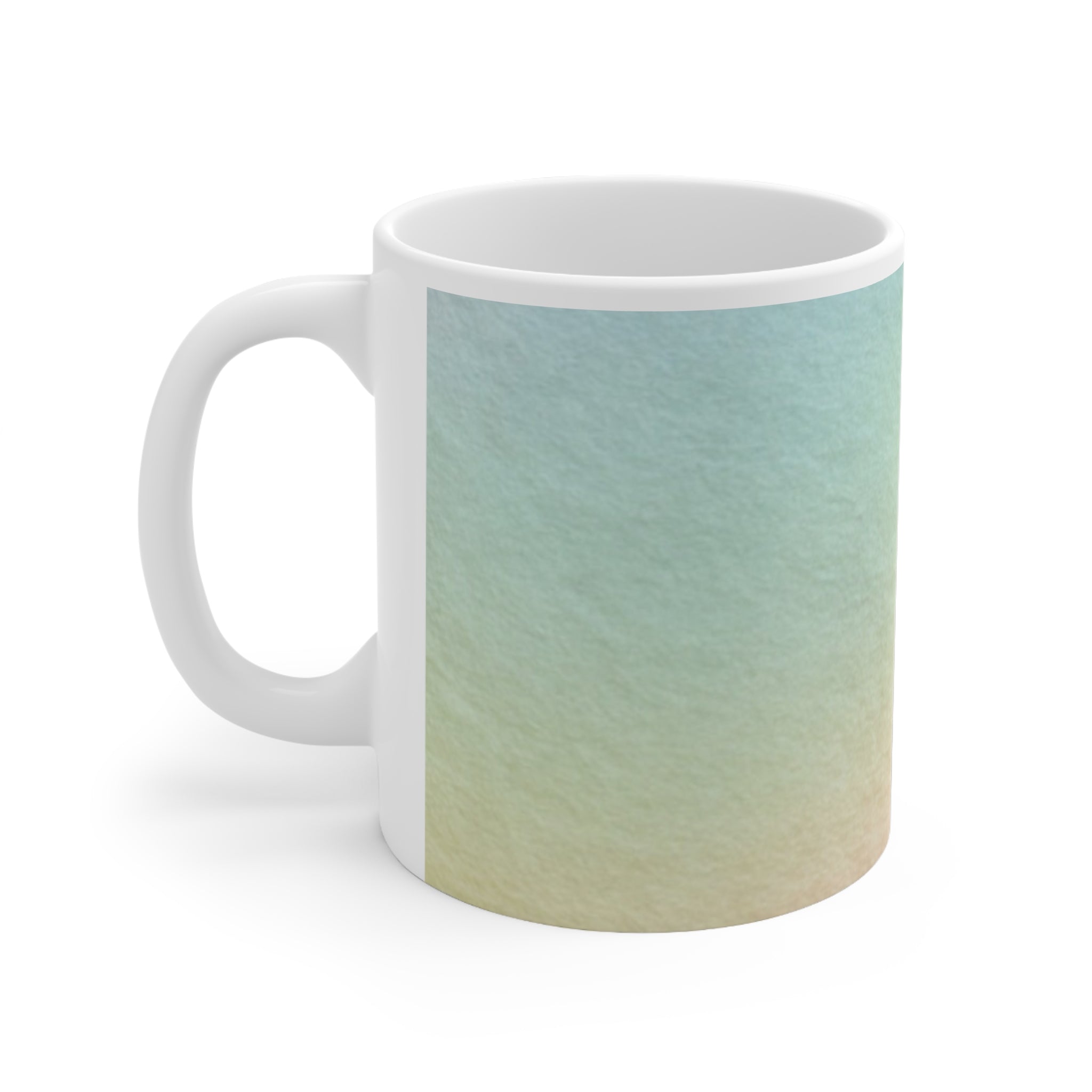 Pastel Gradient Ceramic Mug, Artsulli - Art is Long, Life is Short, Mug, , , , , , , 