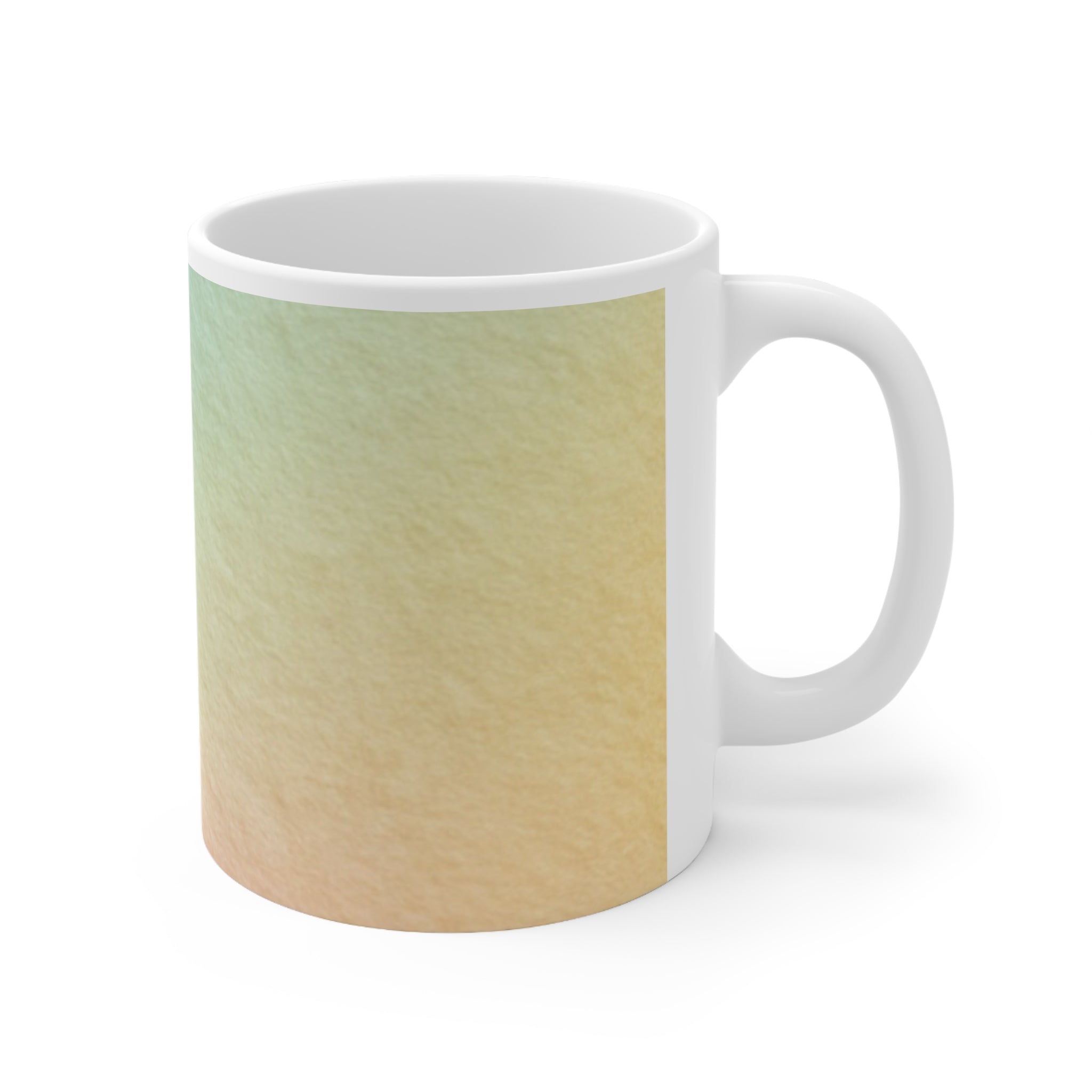 Pastel Gradient Ceramic Mug, Artsulli - Art is Long, Life is Short, Mug, , , , , , , 