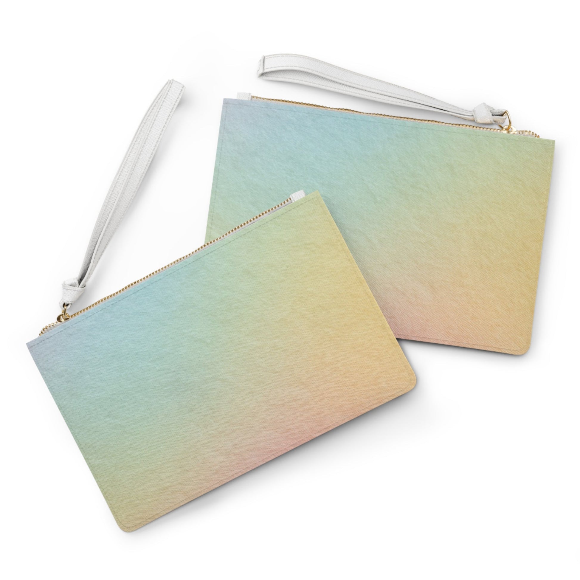Printify Pastel Gradient Wristlet Clutch Bag 2025