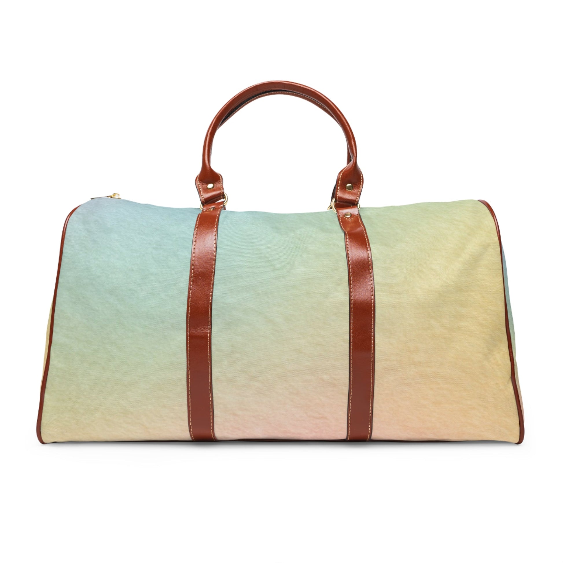 Pastel Rainbow Duffel Travel Bag, Artsulli - Art is Long, Life is Short, Bags, , , , , , , 