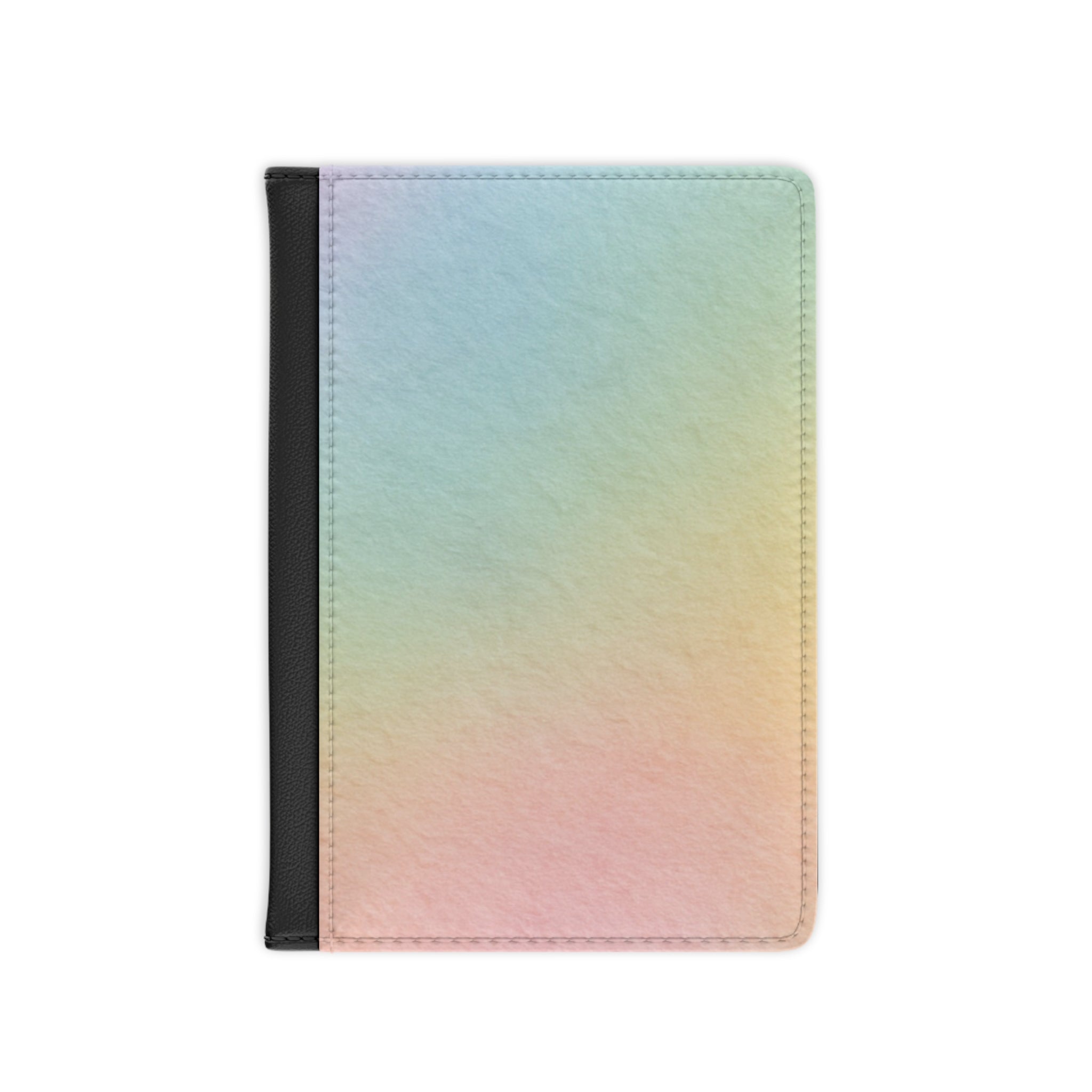 Printify Pastel Rainbow Personalized Passport Cover 2025