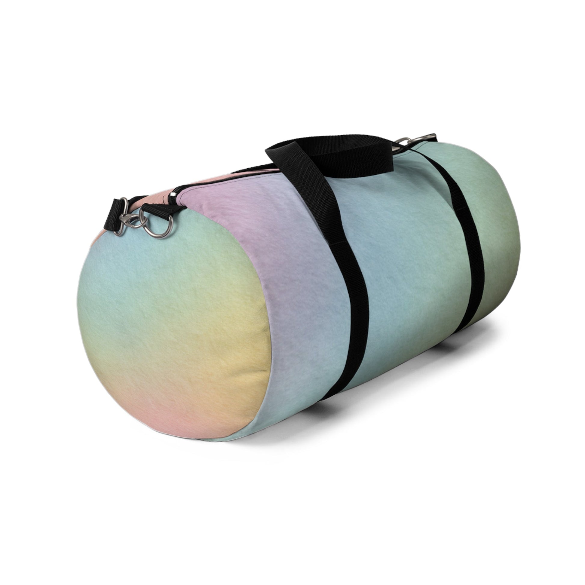 Printify Pastel Rainbow Travel Duffel Bag 2025