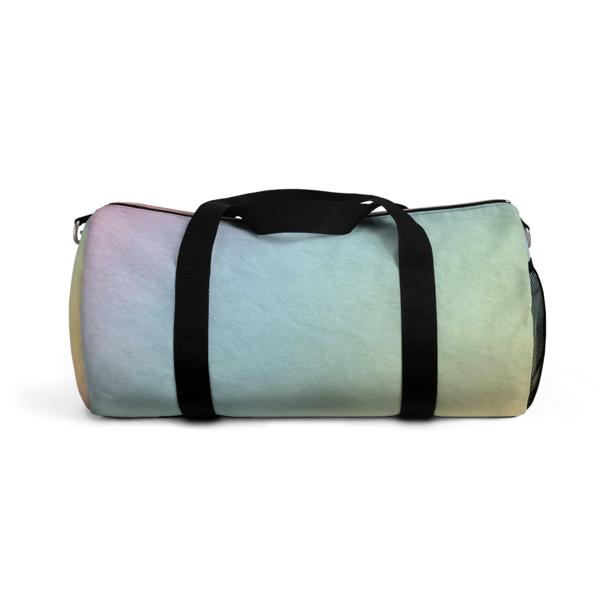 Printify Pastel Rainbow Travel Duffel Bag 2025