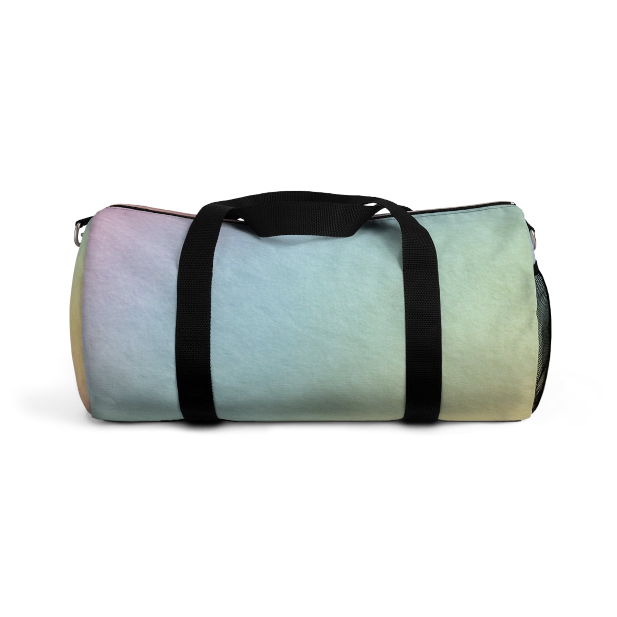 Printify Pastel Rainbow Travel Duffel Bag 2025