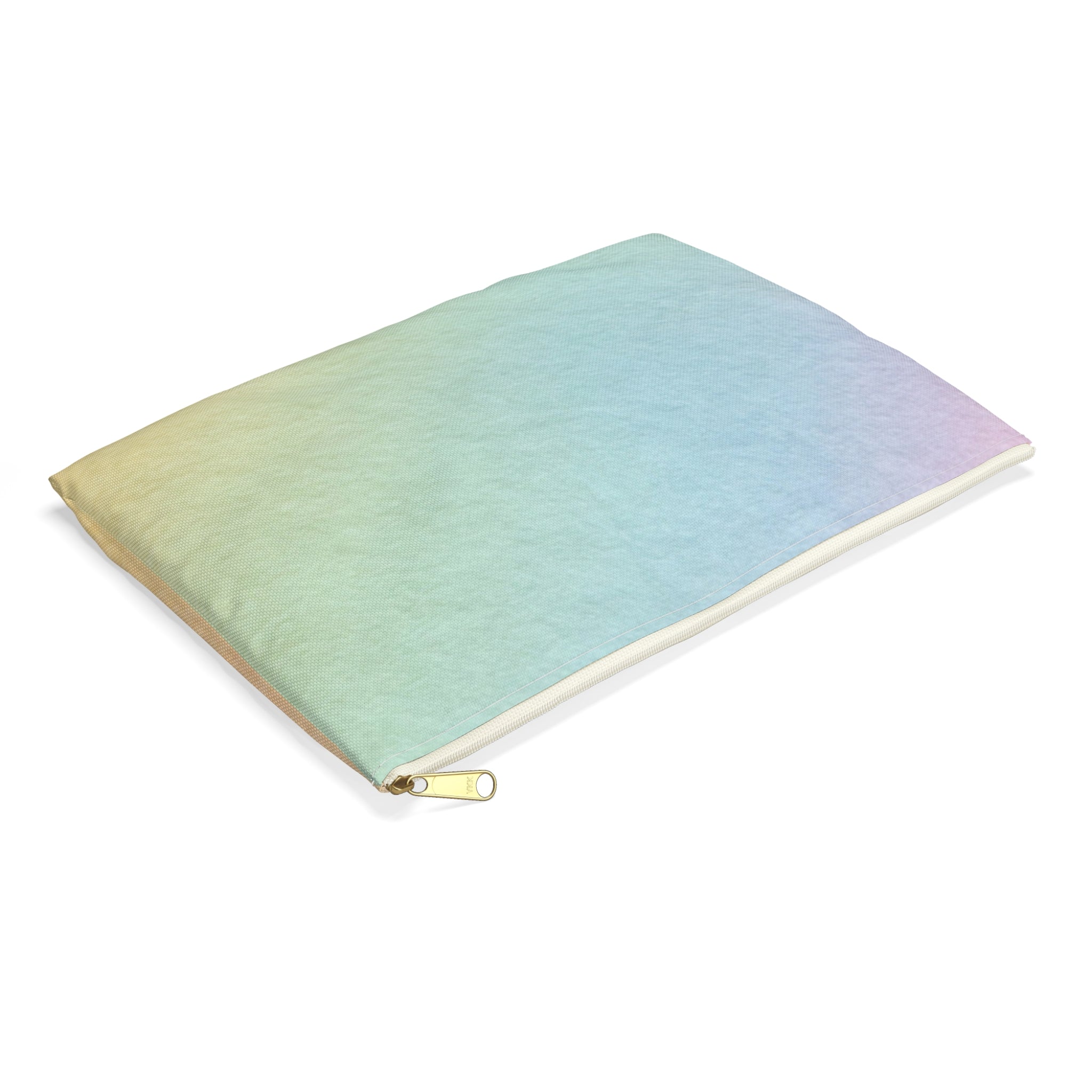 Pastel Rainbow Zipper Pouch, Artsulli - Art is Long, Life is Short, Bags, , , , , , , 