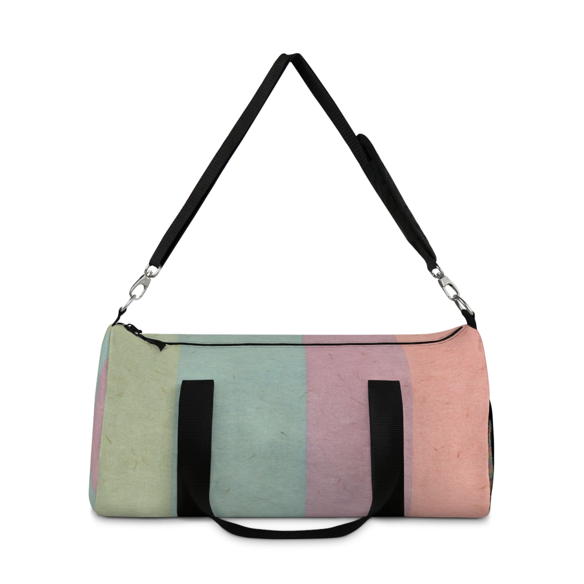 Printify Pastel Stripe Duffel Bag 2025