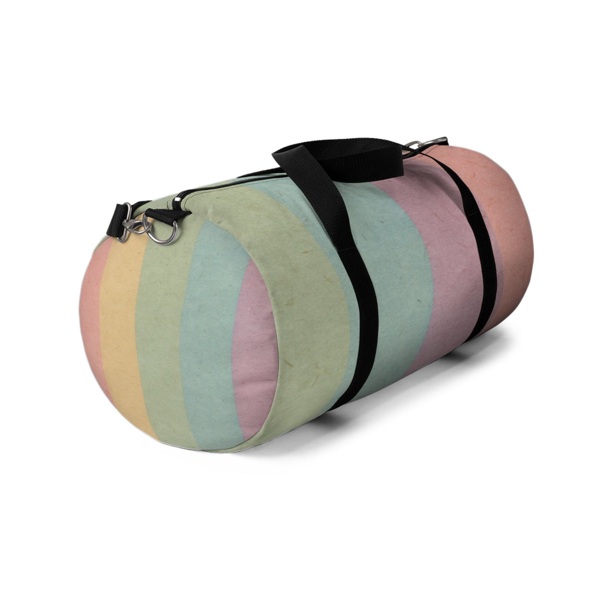 Printify Pastel Stripe Duffel Bag 2025